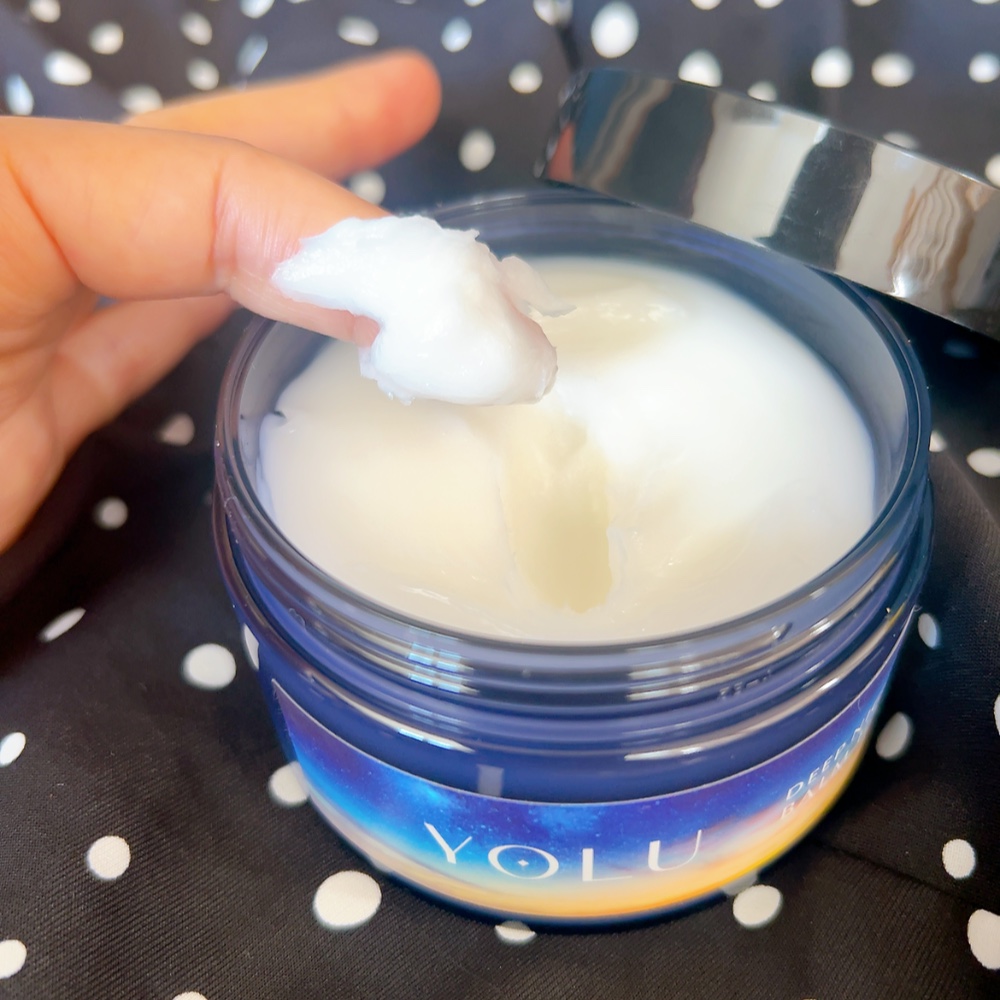 ヨル　ディープナイトリペアバームヘアマスク/YOLU/ヘアマスク・ヘアパックを使ったクチコミ（3枚目）