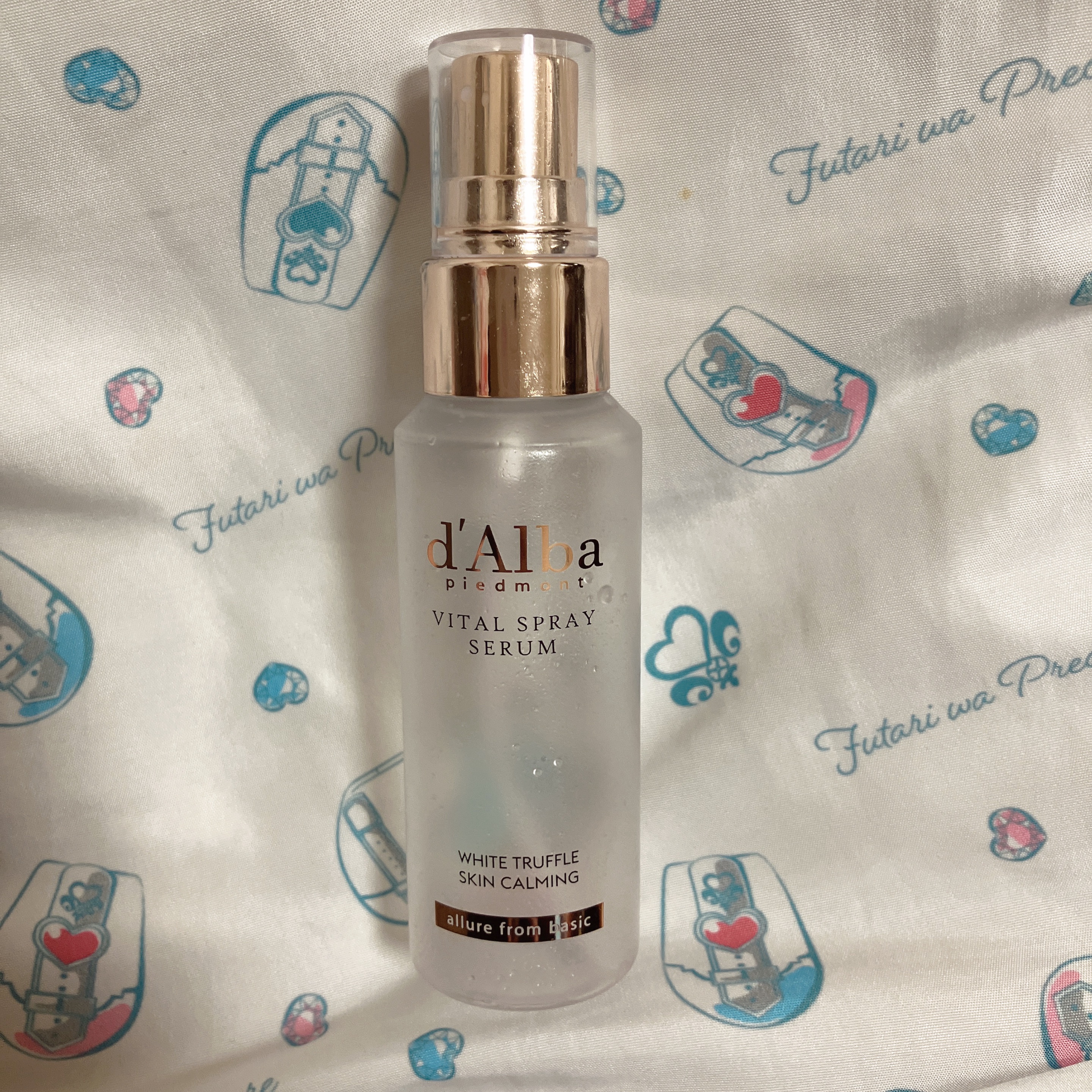 ダルバ ホワイトトリュフバイタルスプレーセラム/ダルバ/ミスト状化粧水を使ったクチコミ（1枚目）