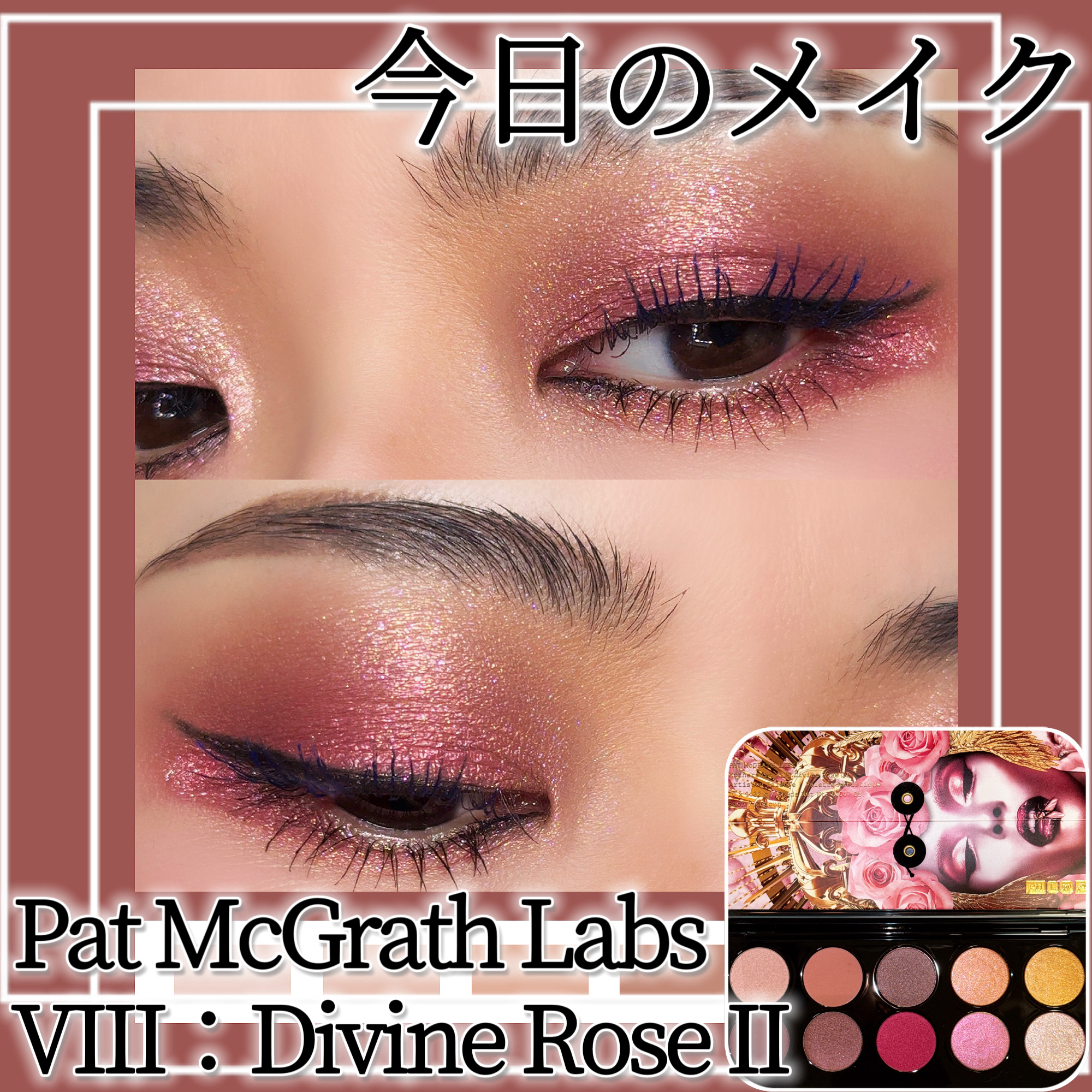 MOTHERSHIP VIII: DIVINE ROSE II/PAT McGRATH LABS/アイシャドウパレットを使ったクチコミ（1枚目）