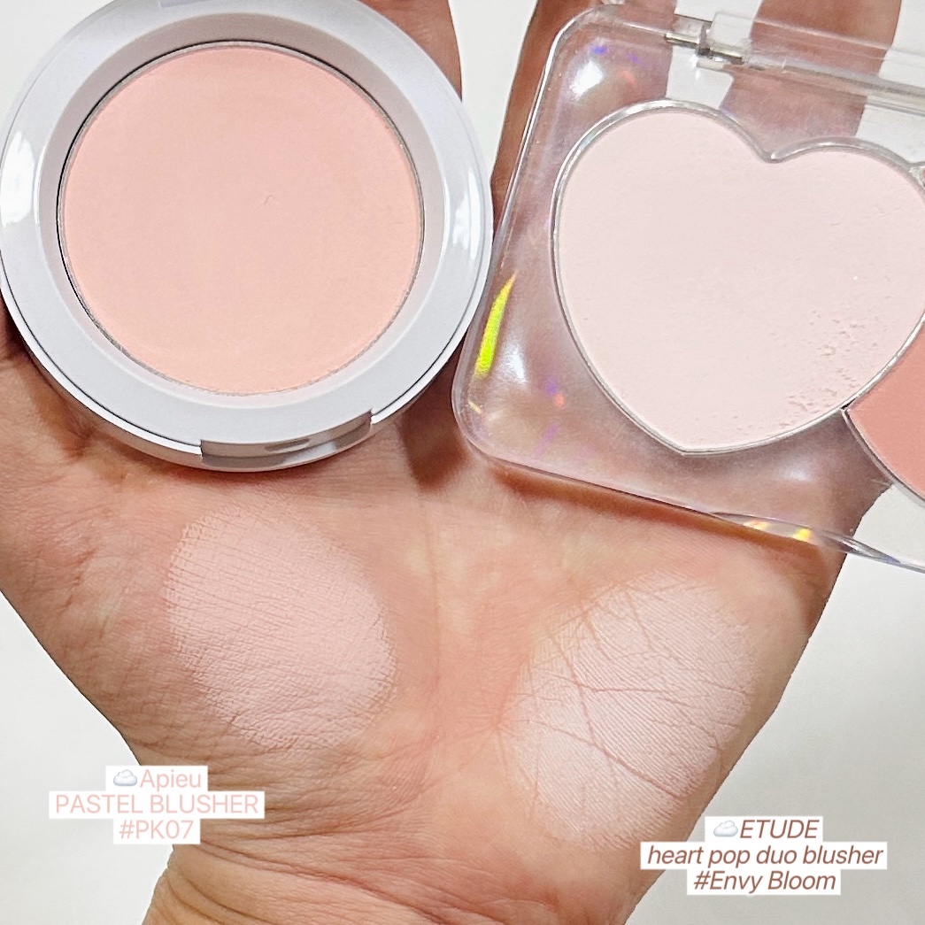 アピュー パステルブラッシャー/A’pieu/パウダーチークを使ったクチコミ（2枚目）