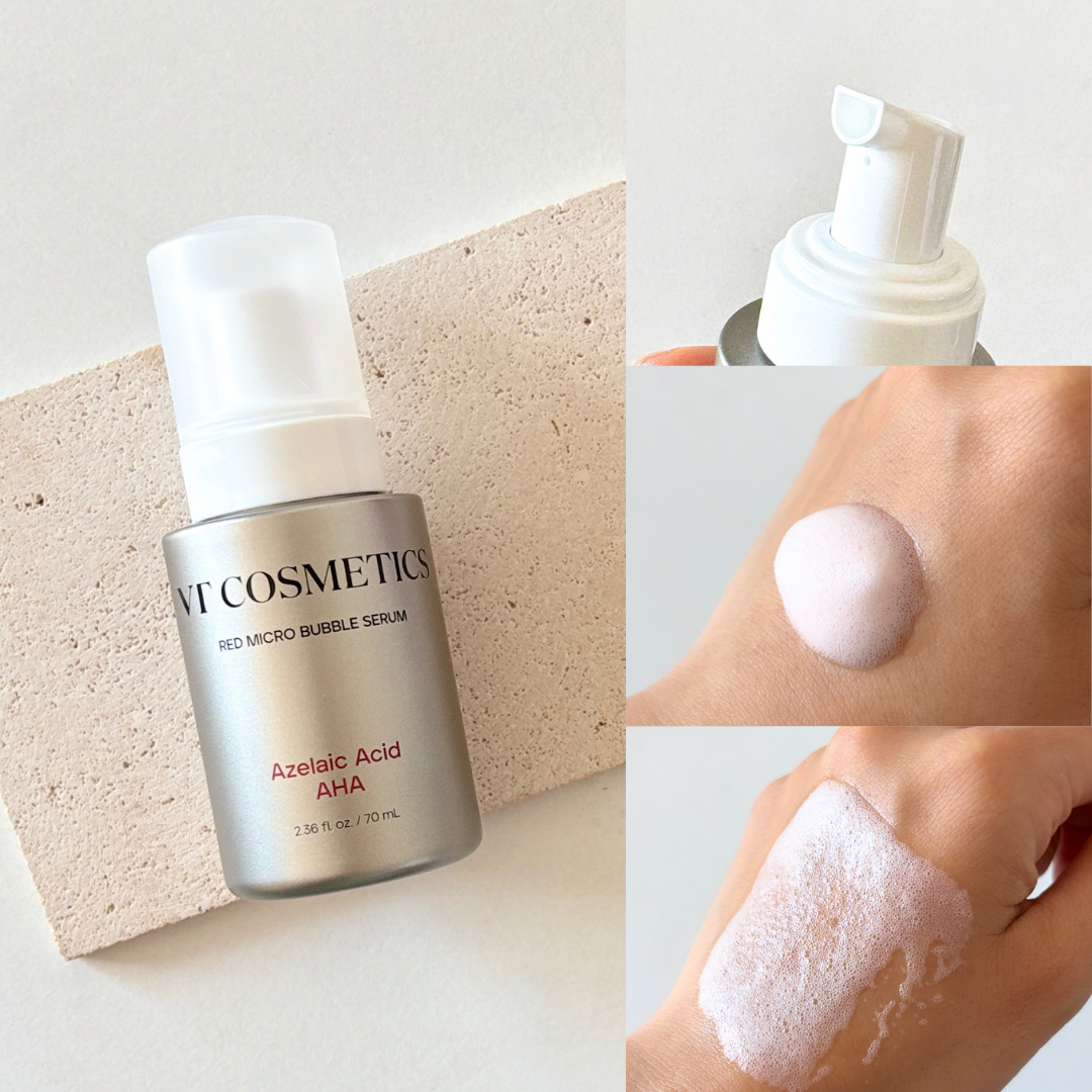 PDRN ヒアルロン酸 ミントマイクロバブルセラム/VT/美容液を使ったクチコミ（3枚目）