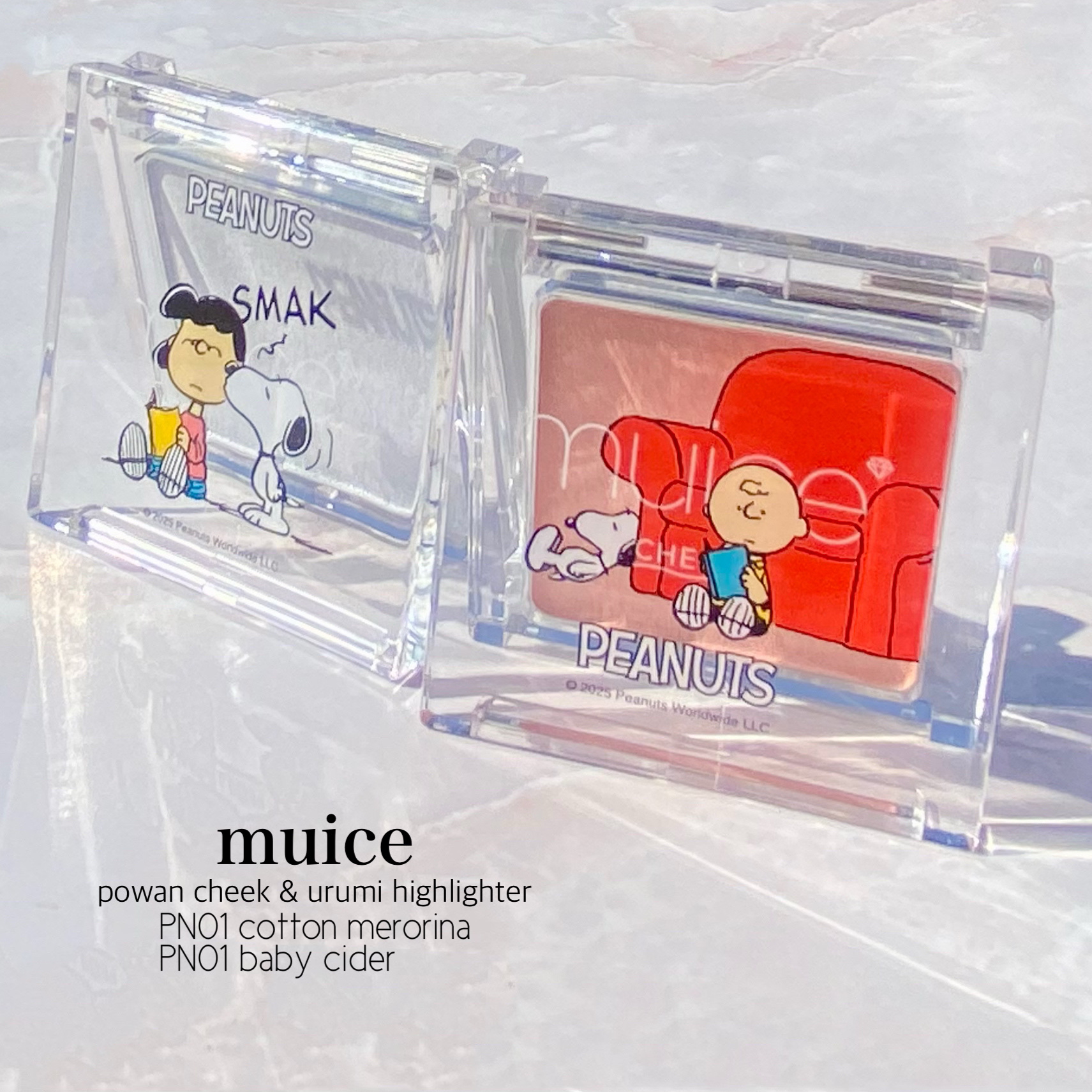 ぽわんチーク/muice/パウダーチークを使ったクチコミ（2枚目）