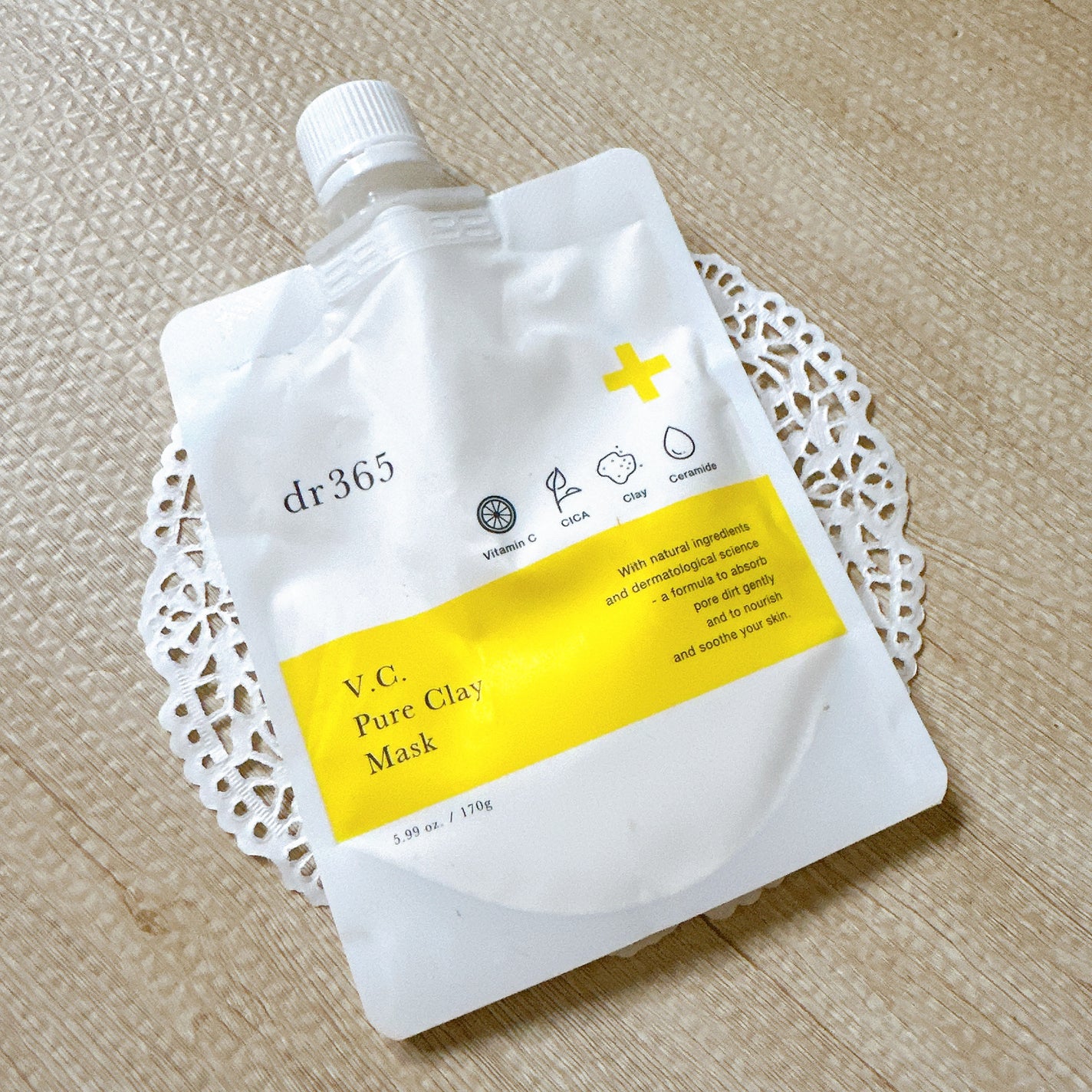 ピュアクレイマスクC/dr365/洗い流すパック・マスクを使ったクチコミ(2枚目)