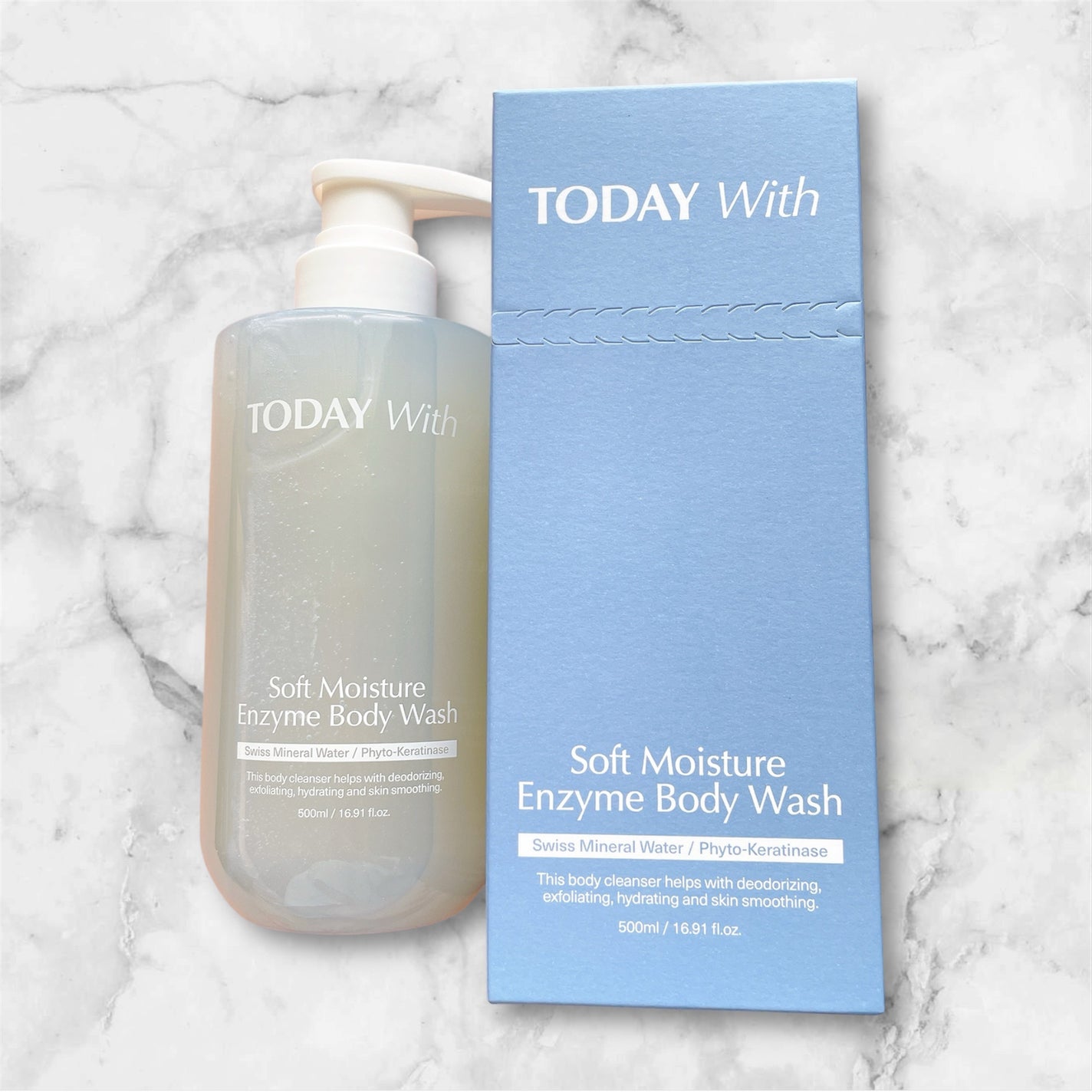ソフトモイスチャー酵素ボディウォッシュ/TODAY With/ボディソープを使ったクチコミ(2枚目)