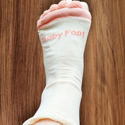 ベビーフット 足裏&足指リフレソックス/ベビーフット/レッグ・フットケアを使ったクチコミ(5枚目)