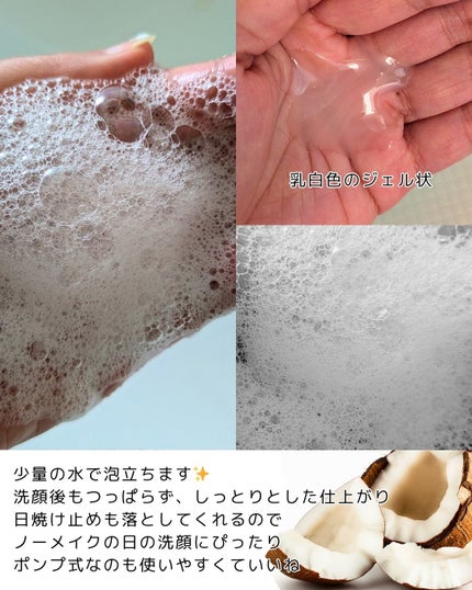ナチュラルディープポアクレンザー/LANBELLE/その他洗顔料を使ったクチコミ(2枚目)