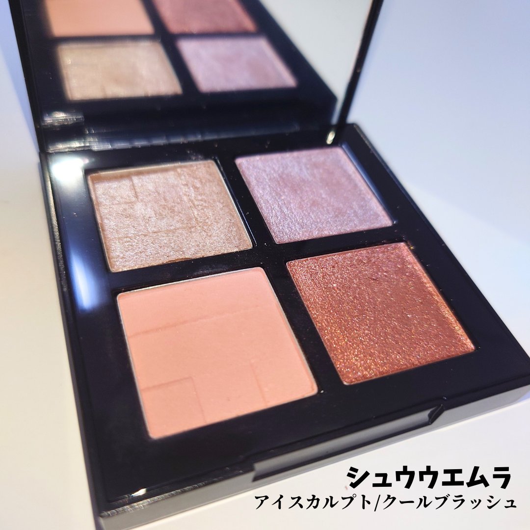 アイスカルプト/shu uemura/アイシャドウパレットを使ったクチコミ（1枚目）