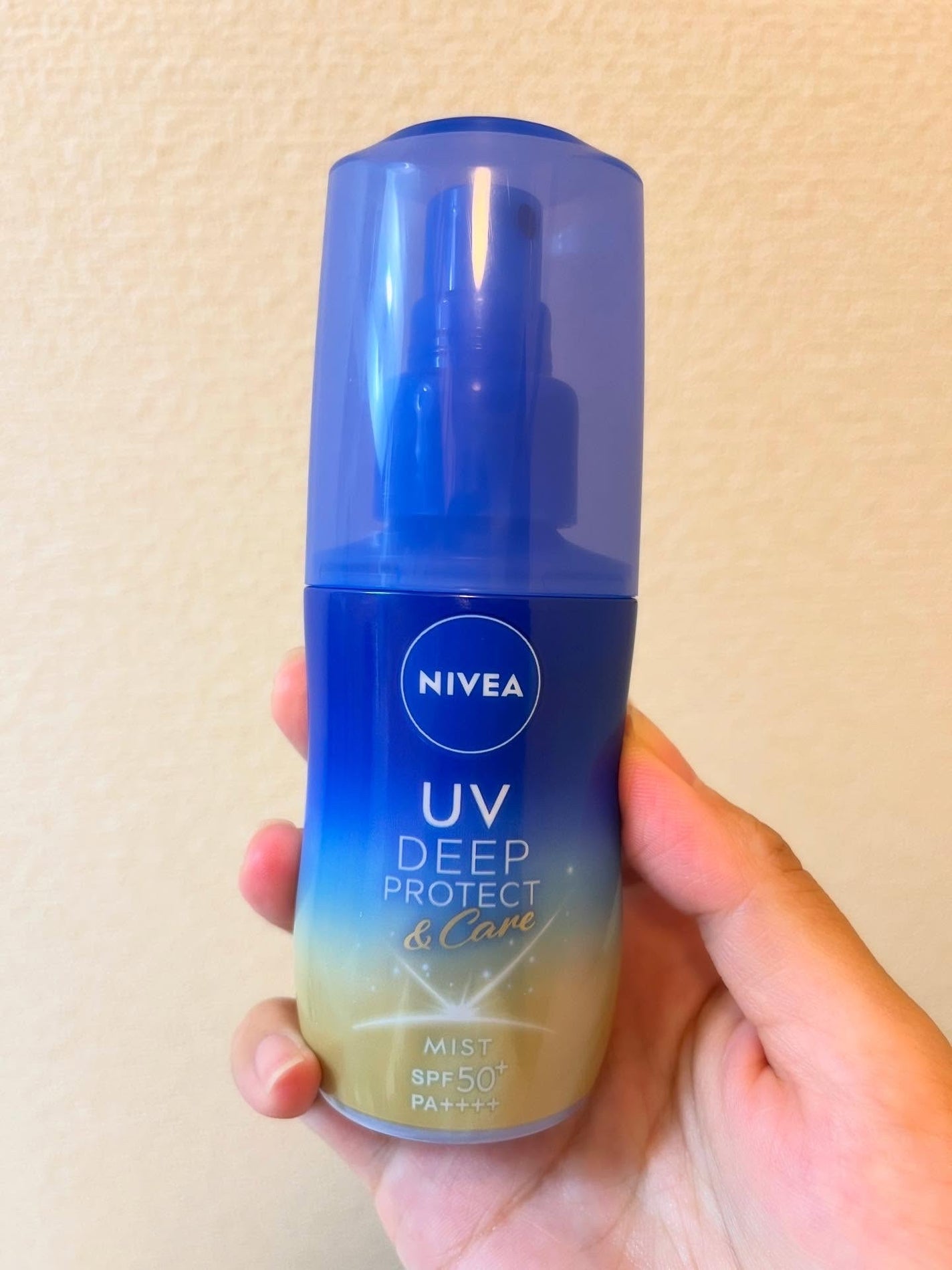 ニベアUV ディーププロテクト&ケア ミルクミスト/ニベア/日焼け止めミスト・スプレーを使ったクチコミ(1枚目)