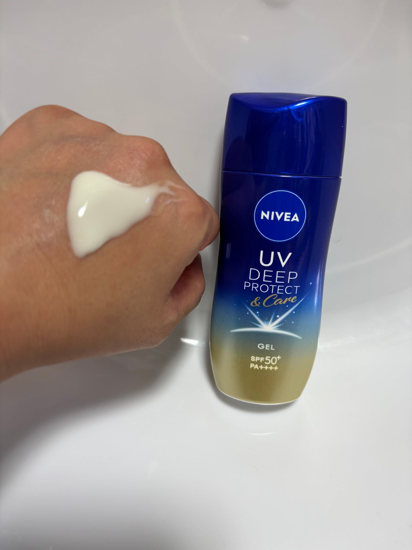 ニベアUV ディープ プロテクト&ケア ジェル/ニベア/日焼け止めジェルを使ったクチコミ(2枚目)
