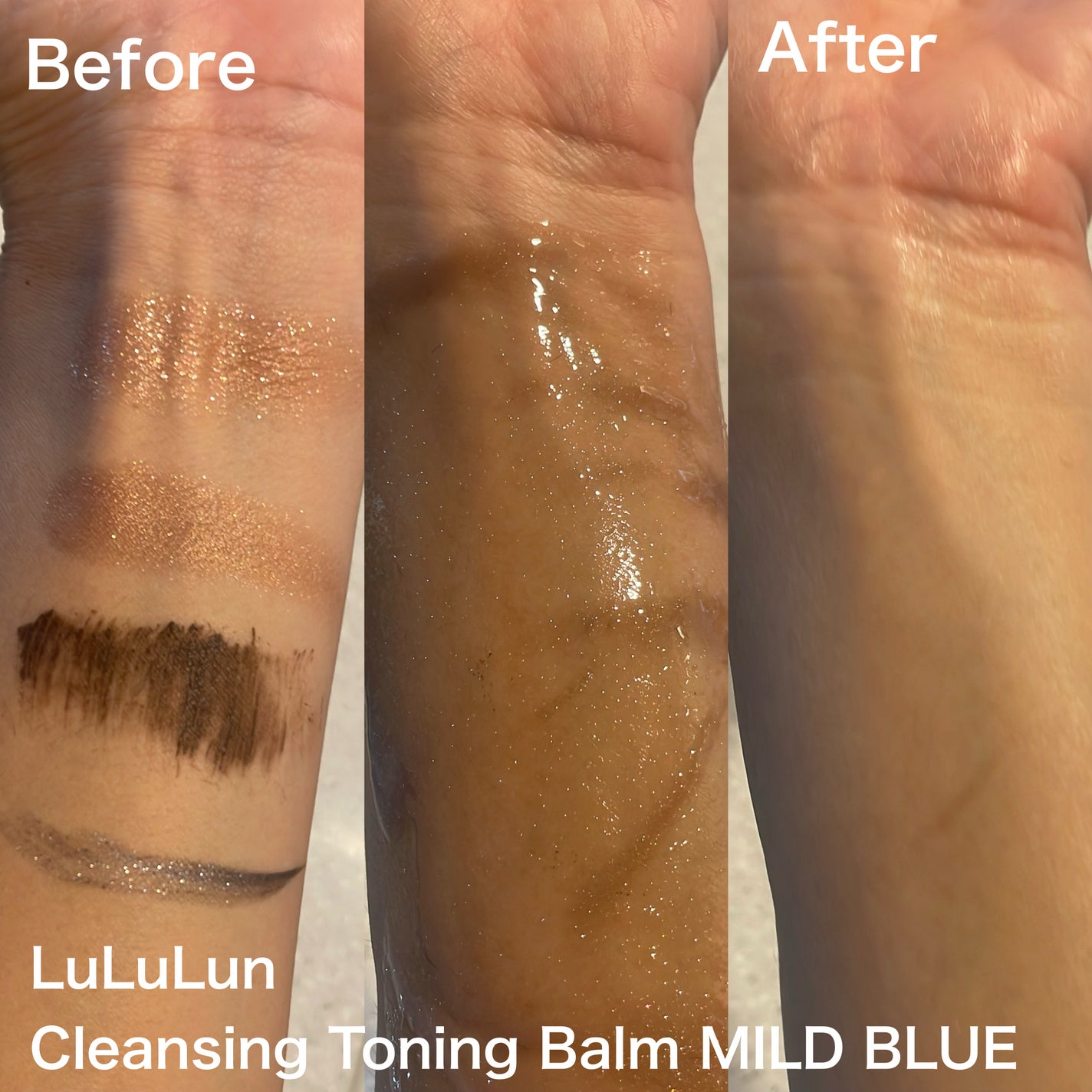 ルルルンクレンジング トーニングバーム MILD BLUE/ルルルン/クレンジングバームを使ったクチコミ(3枚目)