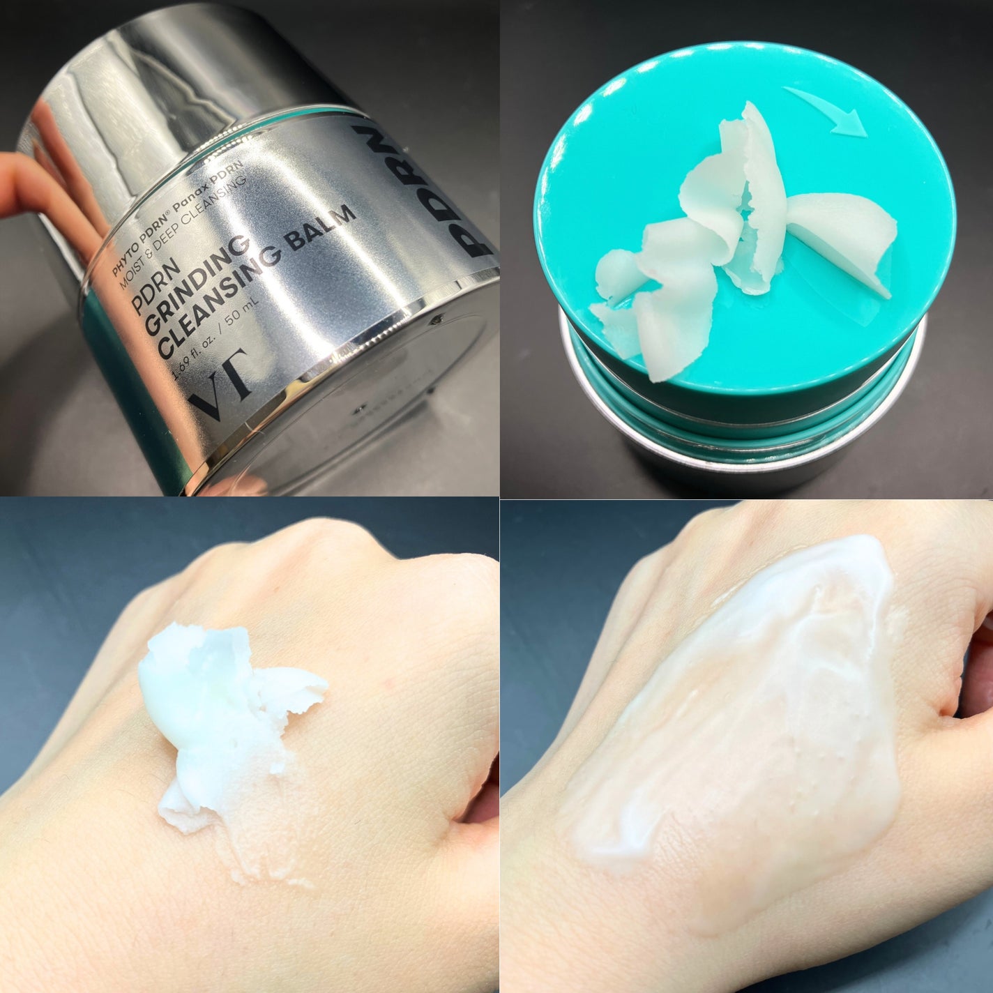 PDRN グラインディングクレンジングバーム/VT/クレンジングバームを使ったクチコミ(2枚目)