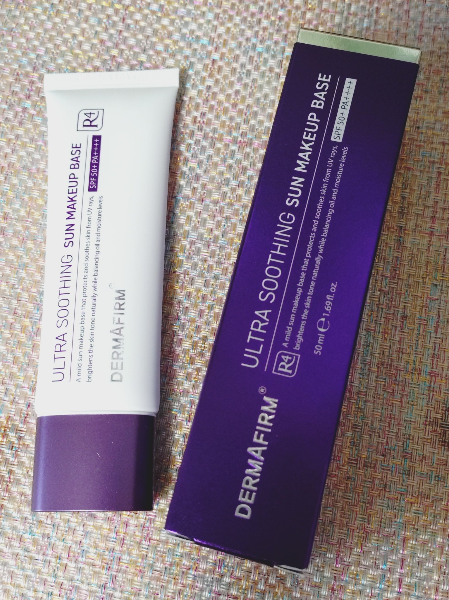 [R4] ウルトラスージングサンメイクアップベース/ダーマファーム/日焼け止めクリームを使ったクチコミ（1枚目）