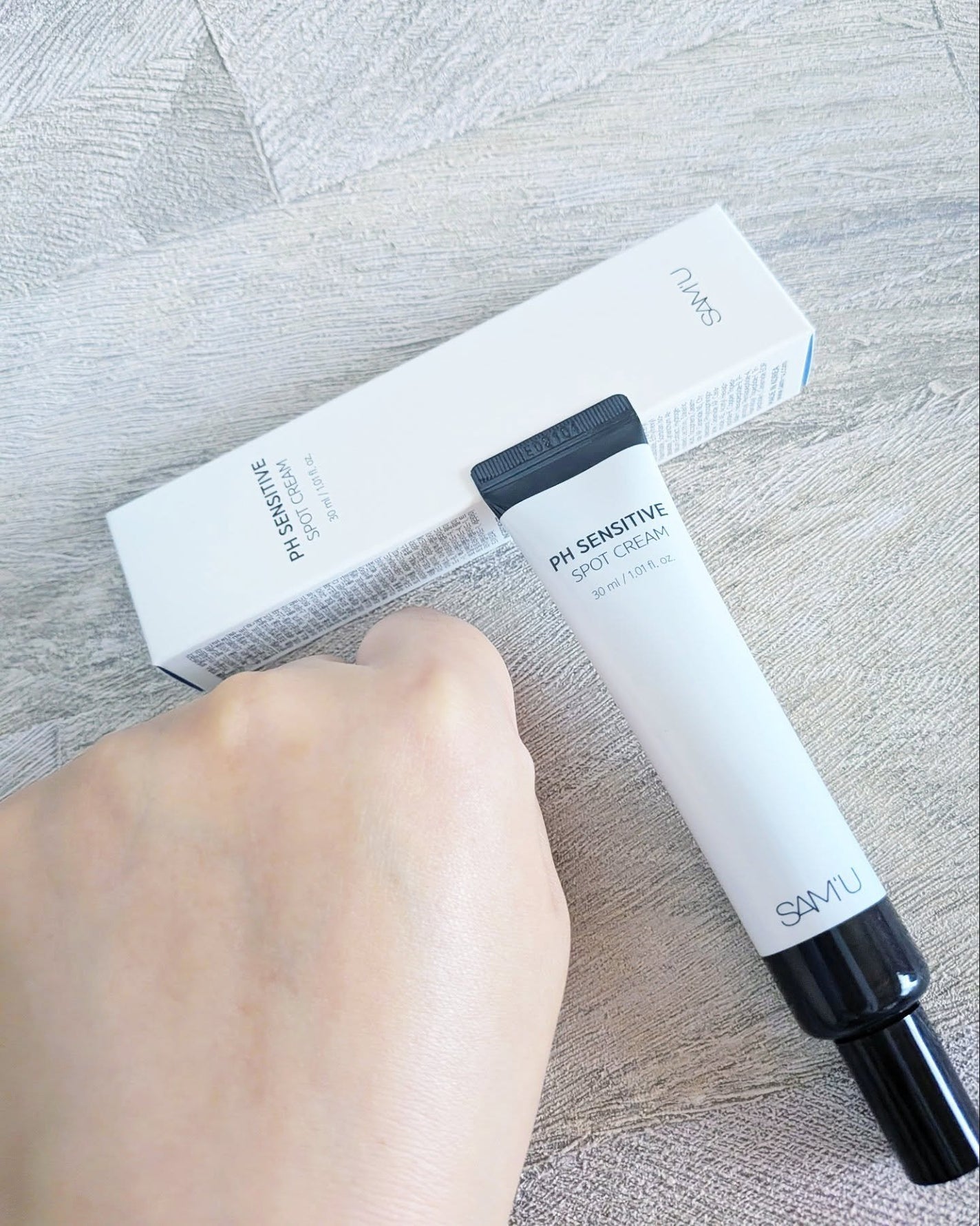 PHセンシティブスポットクリーム/SAM'U/フェイスクリームを使ったクチコミ(3枚目)