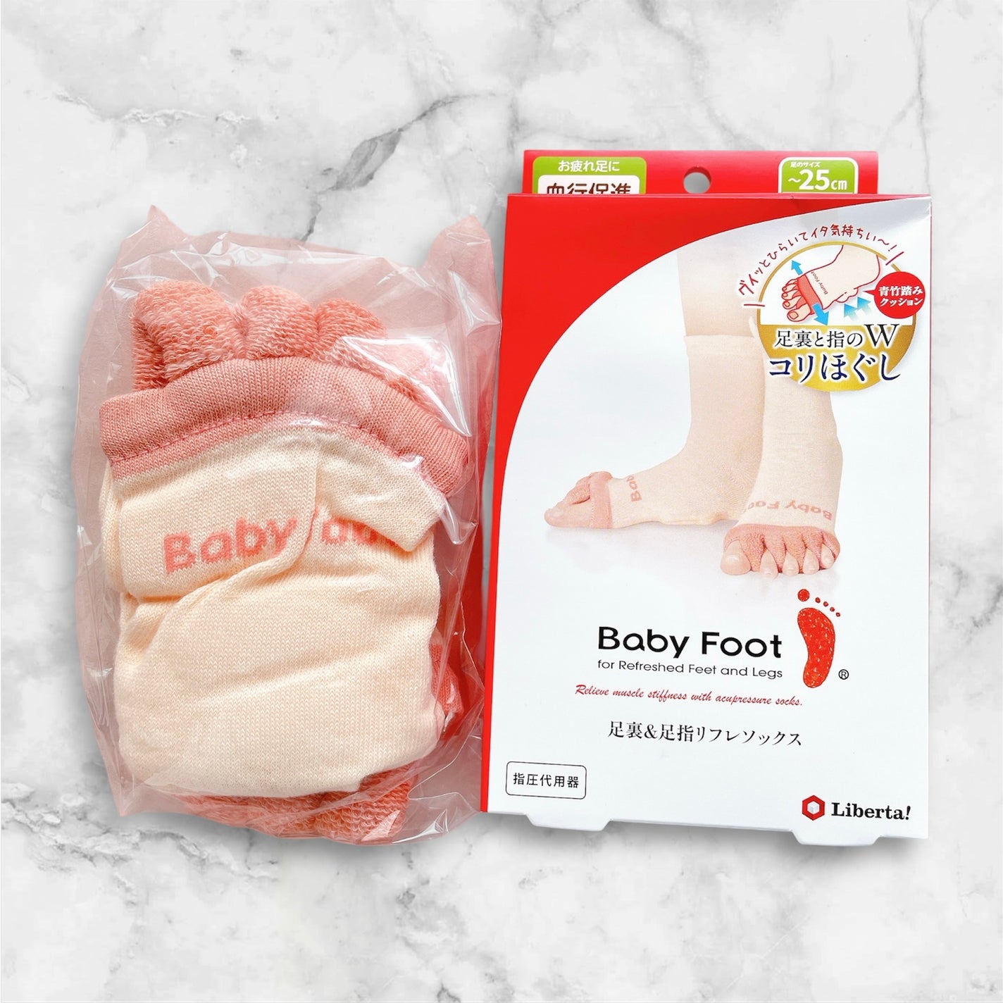 ベビーフット 足裏&足指リフレソックス/ベビーフット/レッグ・フットケアを使ったクチコミ(3枚目)