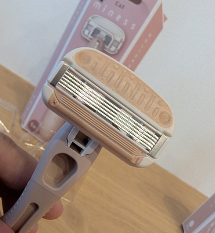 miness わき用カミソリ/貝印/シェーバーを使ったクチコミ(5枚目)