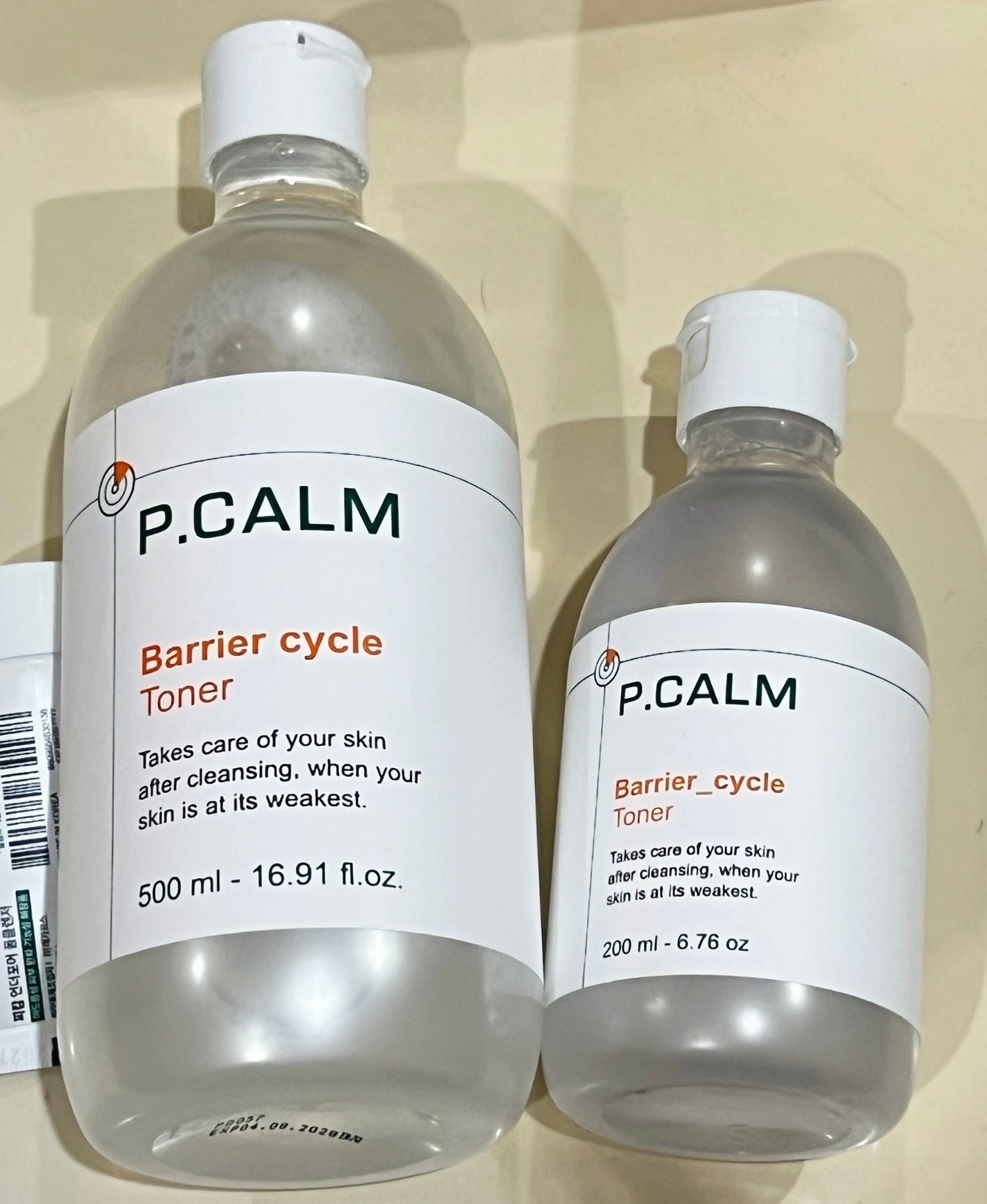 バリアサイクルトナー/P.CALM/化粧水を使ったクチコミ(1枚目)