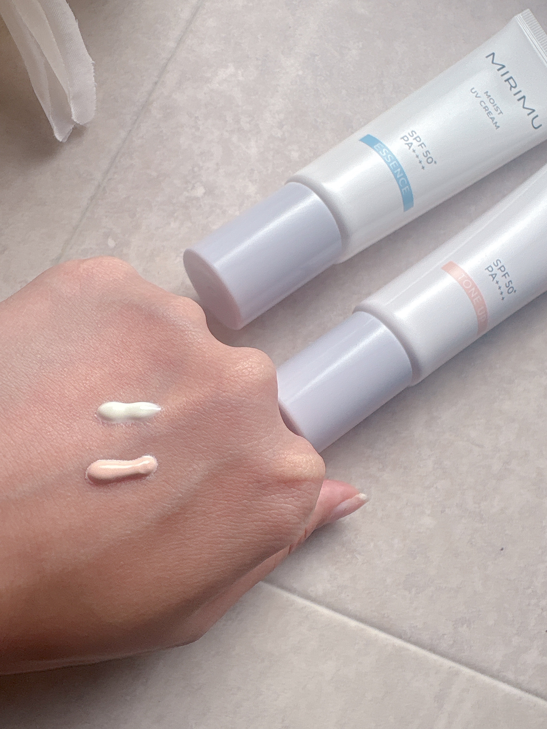 モイストUVクリーム/MIRIMU/日焼け止めクリームを使ったクチコミ（2枚目）