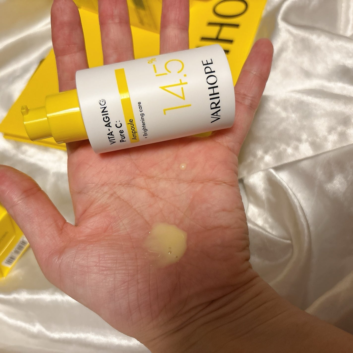 第2世代 ビタエイジングピュアC 美容液 /VARI:HOPE/美容液を使ったクチコミ(2枚目)