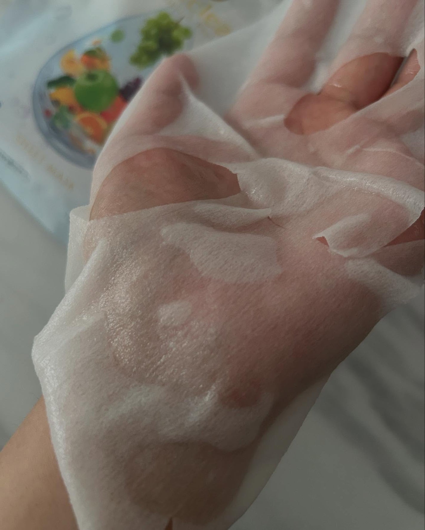 waco on LIPS 「DETクリアブライト&ピールシートマスク肌も心もリフレッシュで..」(4枚目)