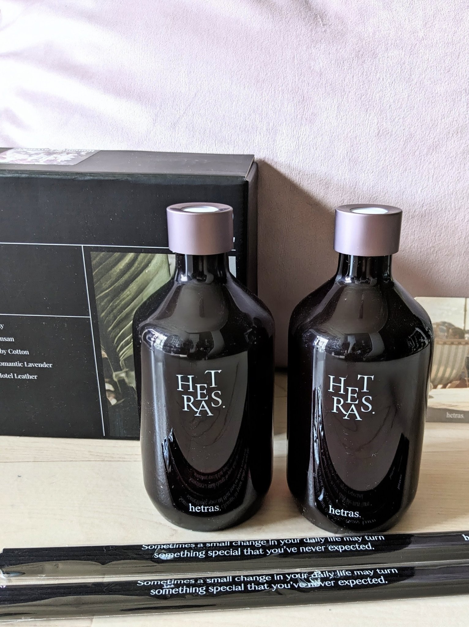 プレミアムディフューザー/hetras/ルームフレグランスを使ったクチコミ（3枚目）