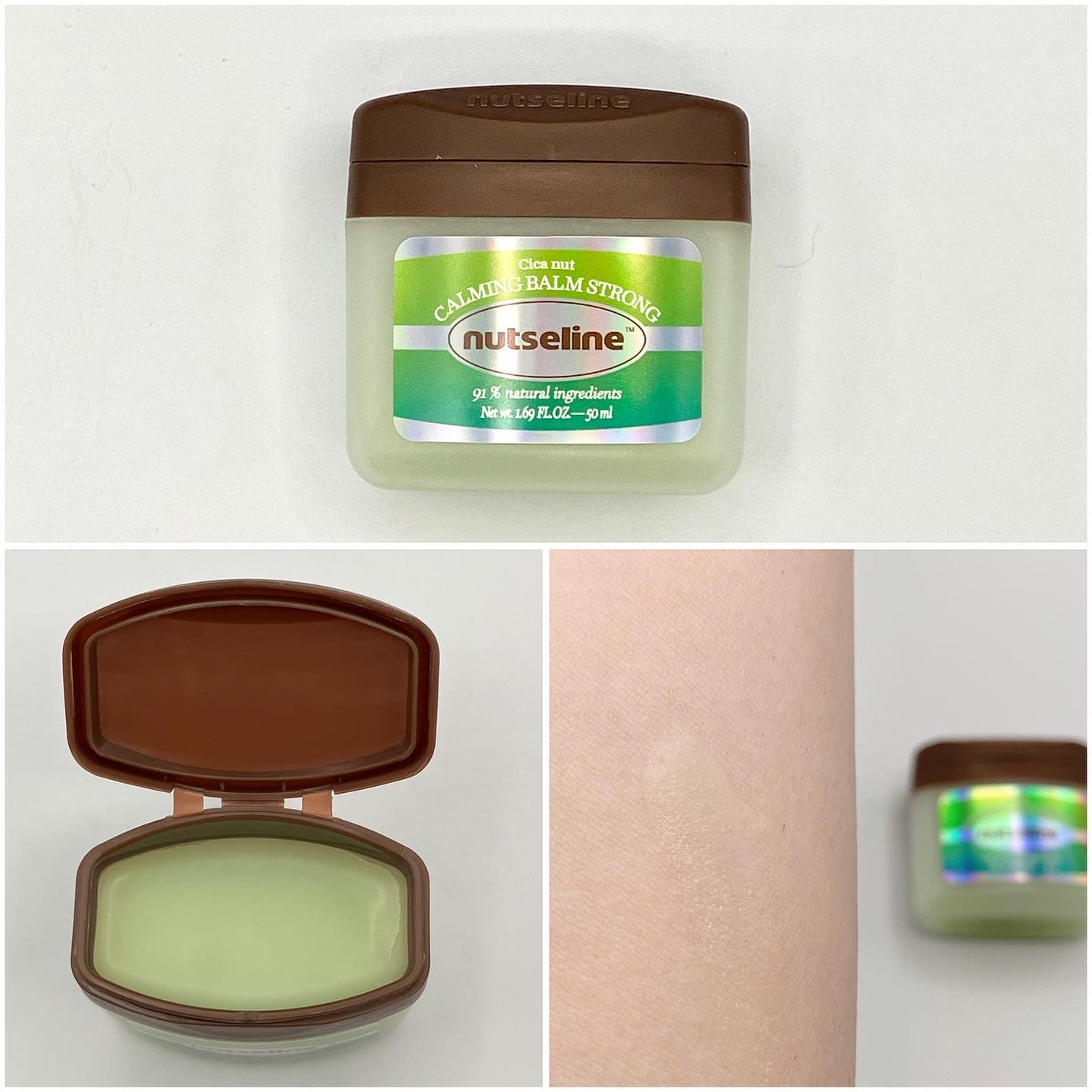 Cica nut CALMING BALM STRONG/nutseline/フェイスバームを使ったクチコミ(4枚目)