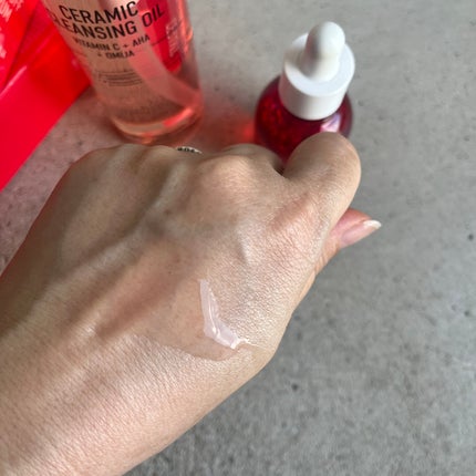 AHA 9.12 オミジャ 陶器肌 ウォッシュオフ セラム/parnell/美容液を使ったクチコミ(3枚目)