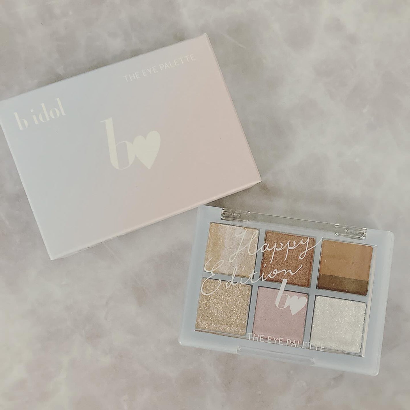 THE アイパレR/b idol/アイシャドウパレットを使ったクチコミ(1枚目)