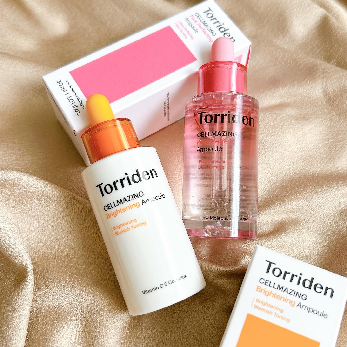 セルメイジング ビタC ブライトニングアンプル/Torriden/美容液を使ったクチコミ（1枚目）