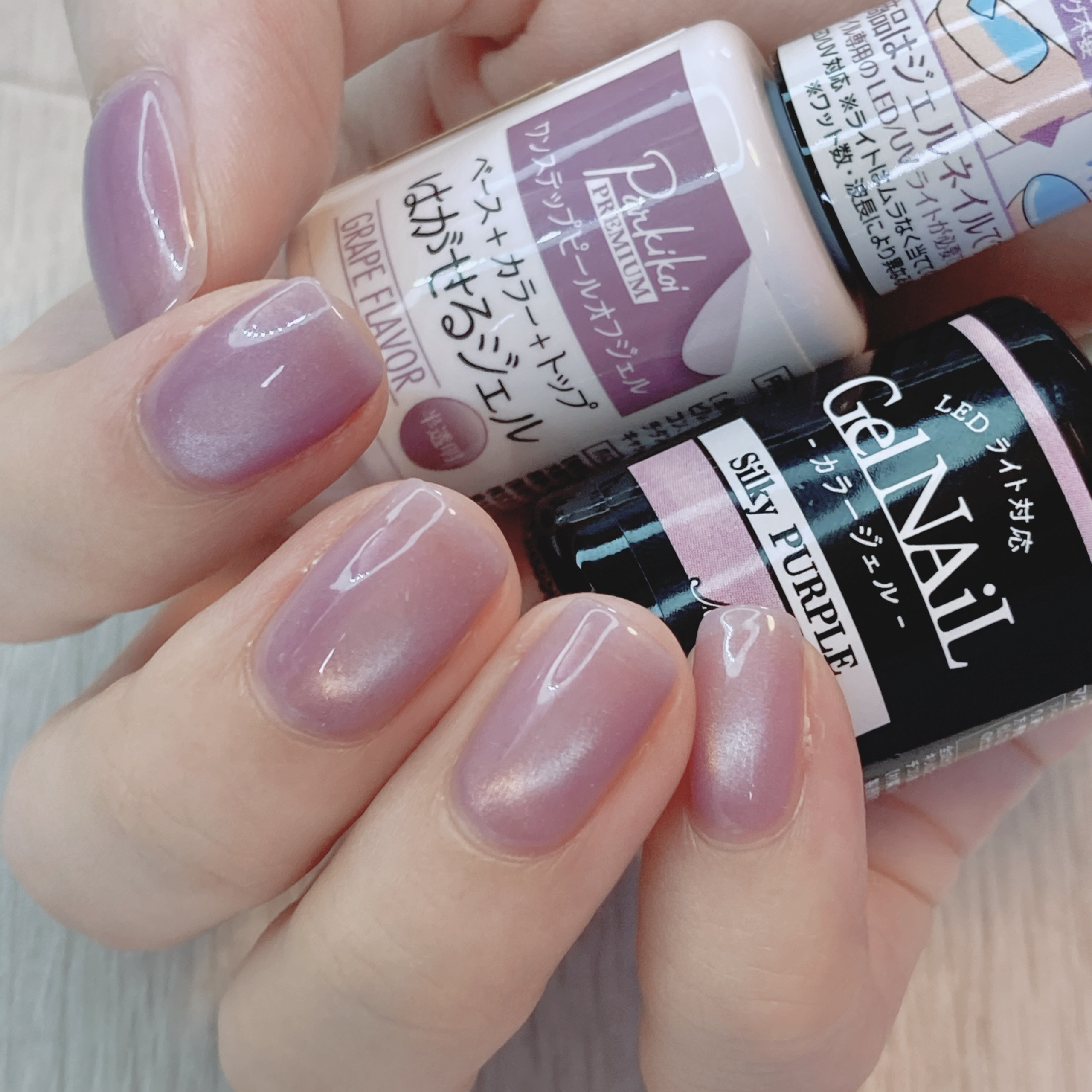 ジェルネイル（ライト対応）/セリア/ジェルネイルを使ったクチコミ（1枚目）