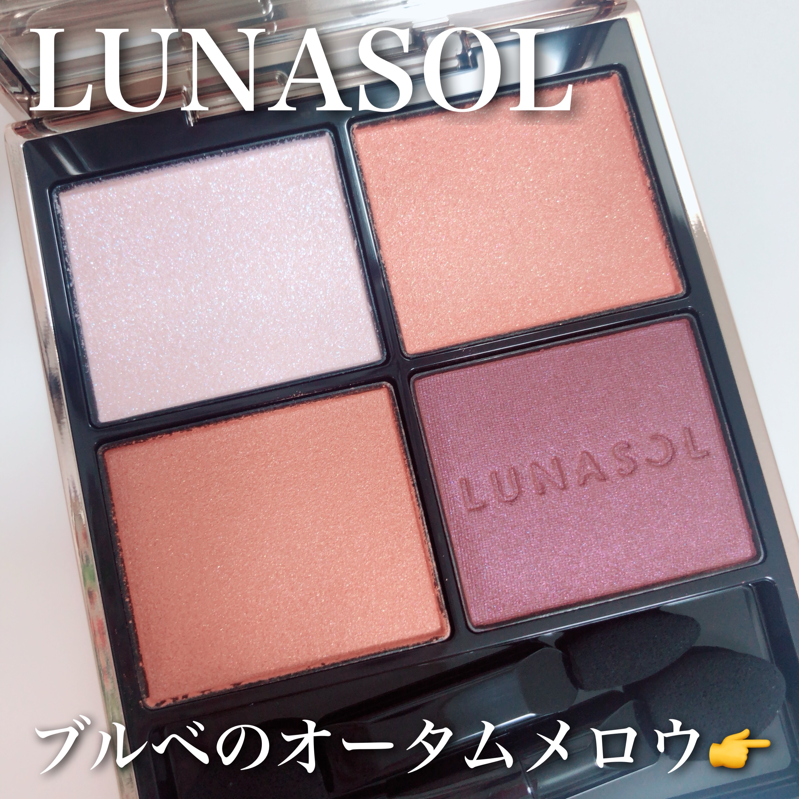 ルナソル アイカラーレーションN/LUNASOL/アイシャドウパレットを使ったクチコミ（1枚目）