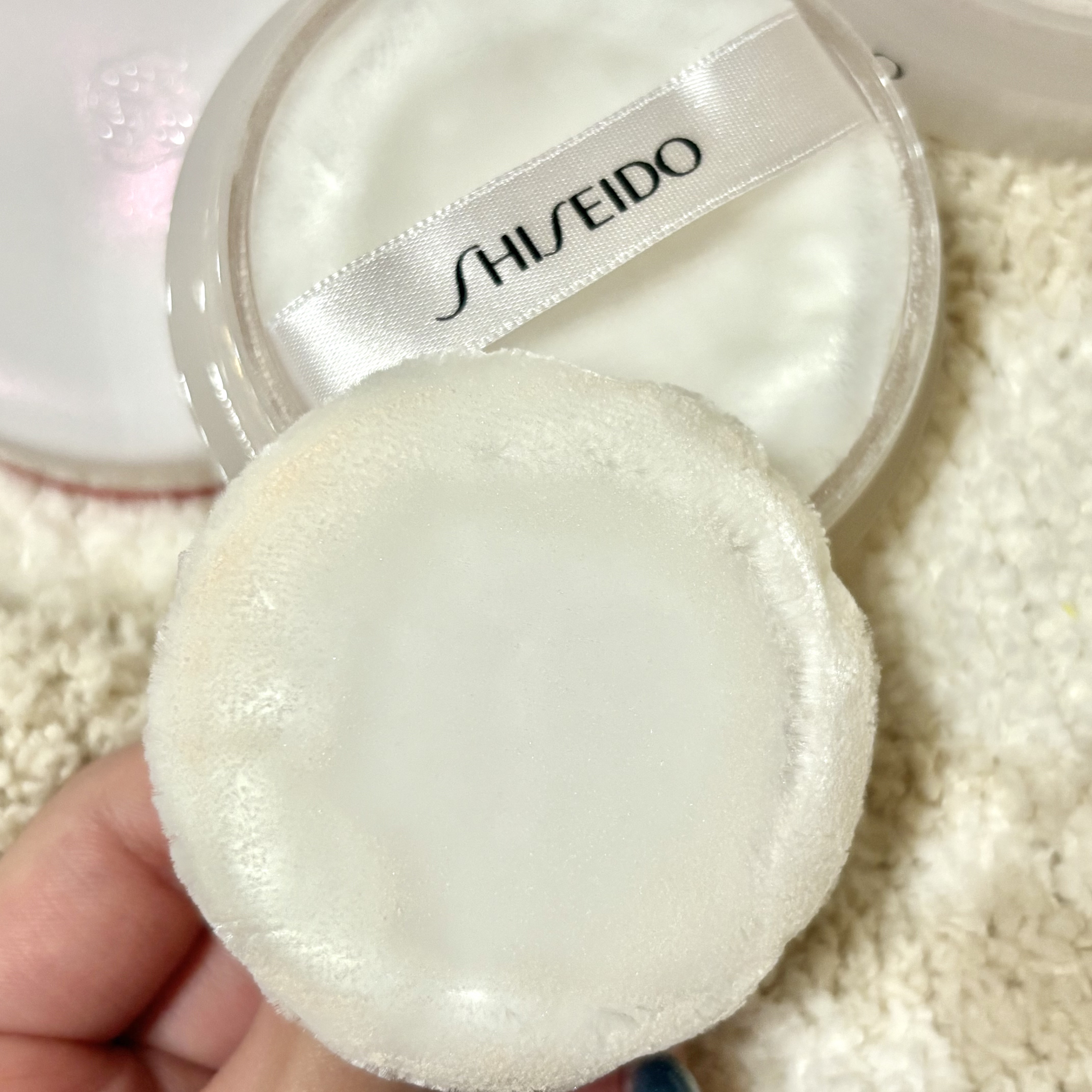 SHISEIDO エッセンス スキンセッティング パウダー/SHISEIDO/ルースパウダーを使ったクチコミ（2枚目）