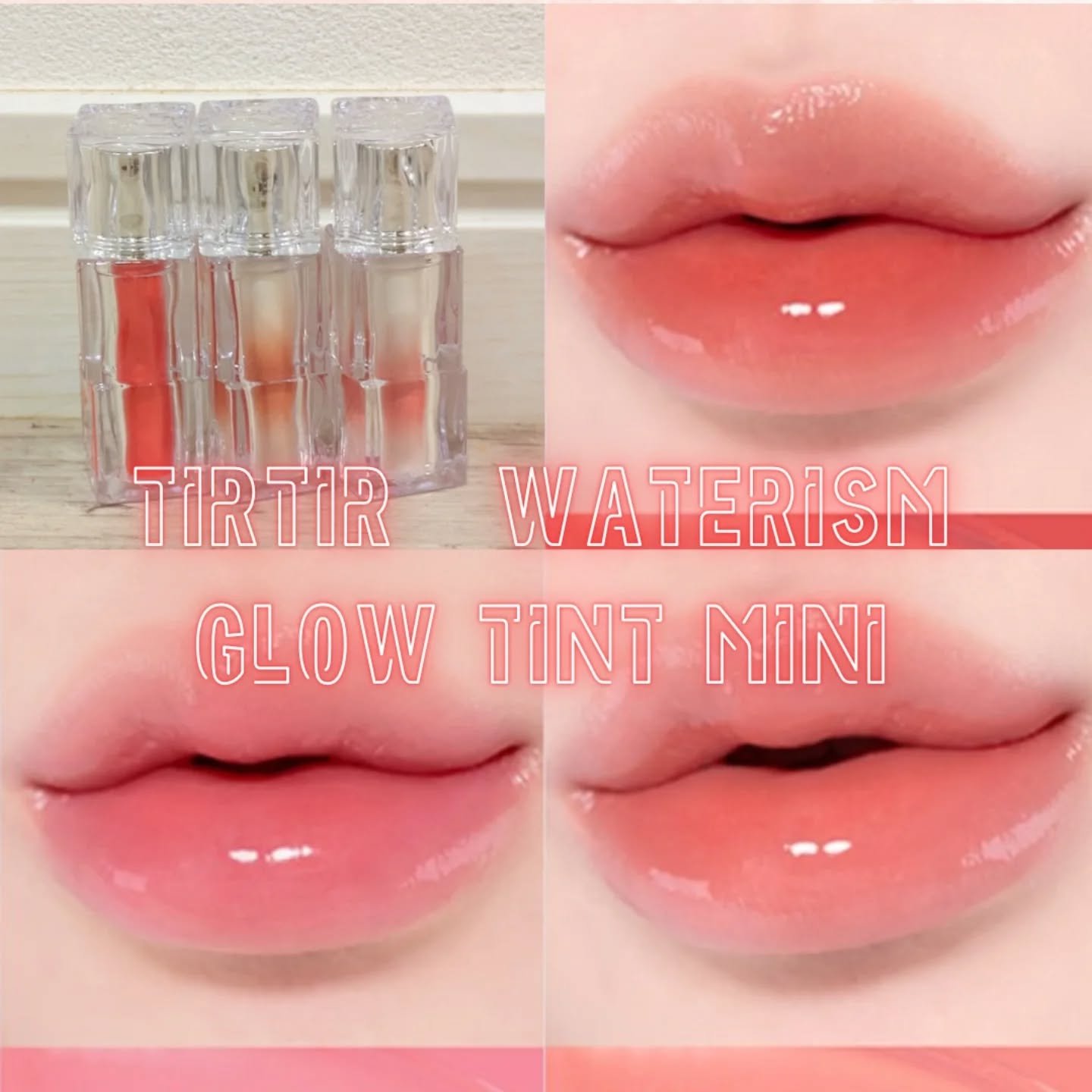 ウォーターリズムグロウティント 23 PEACH RICOT（ミニ）/TIRTIR(ティルティル)/リップティントを使ったクチコミ（1枚目）