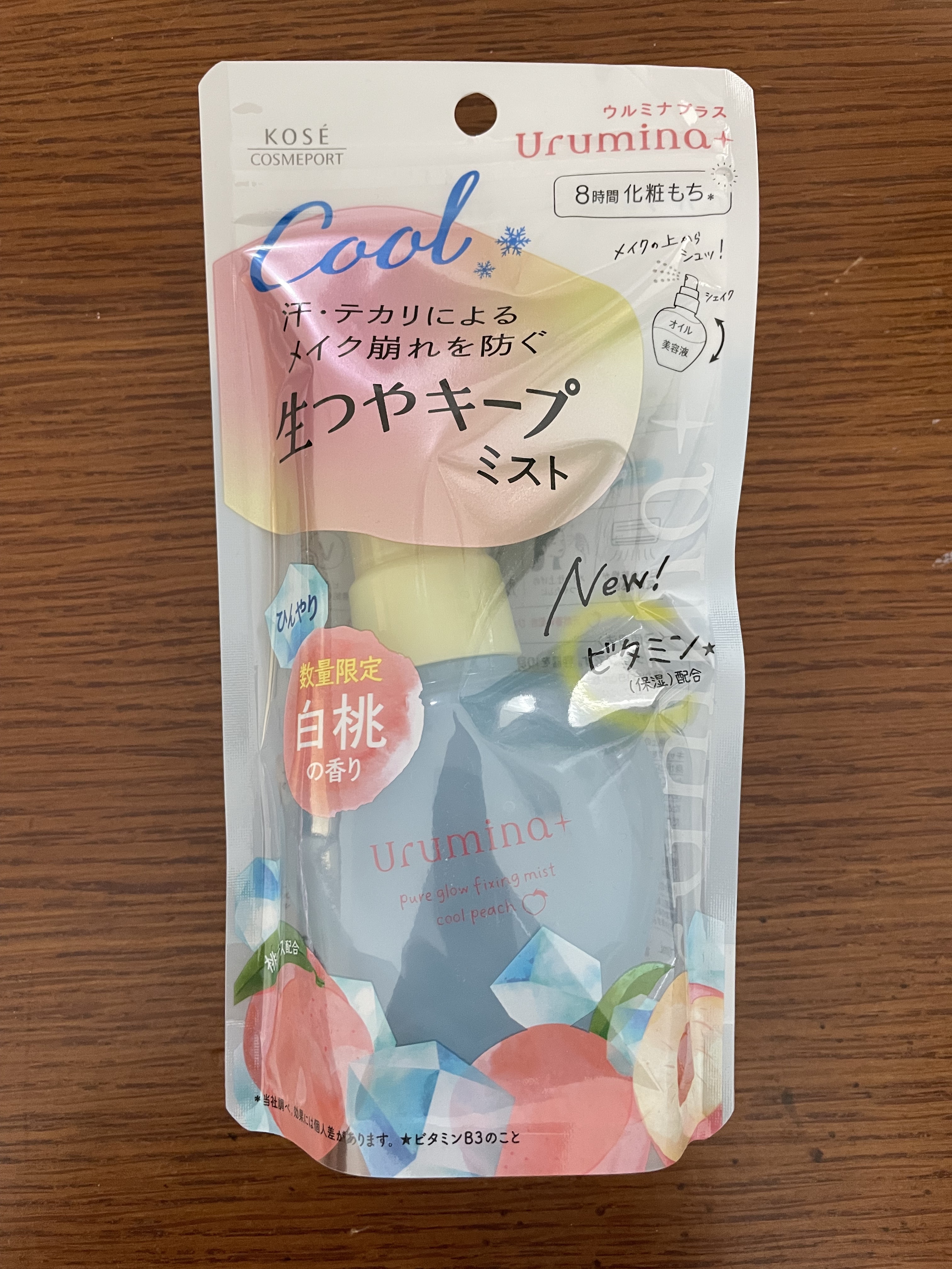 ウルミナプラス 生つやキープミスト 白桃の香り/ウルミナプラス/ミスト状化粧水を使ったクチコミ（2枚目）