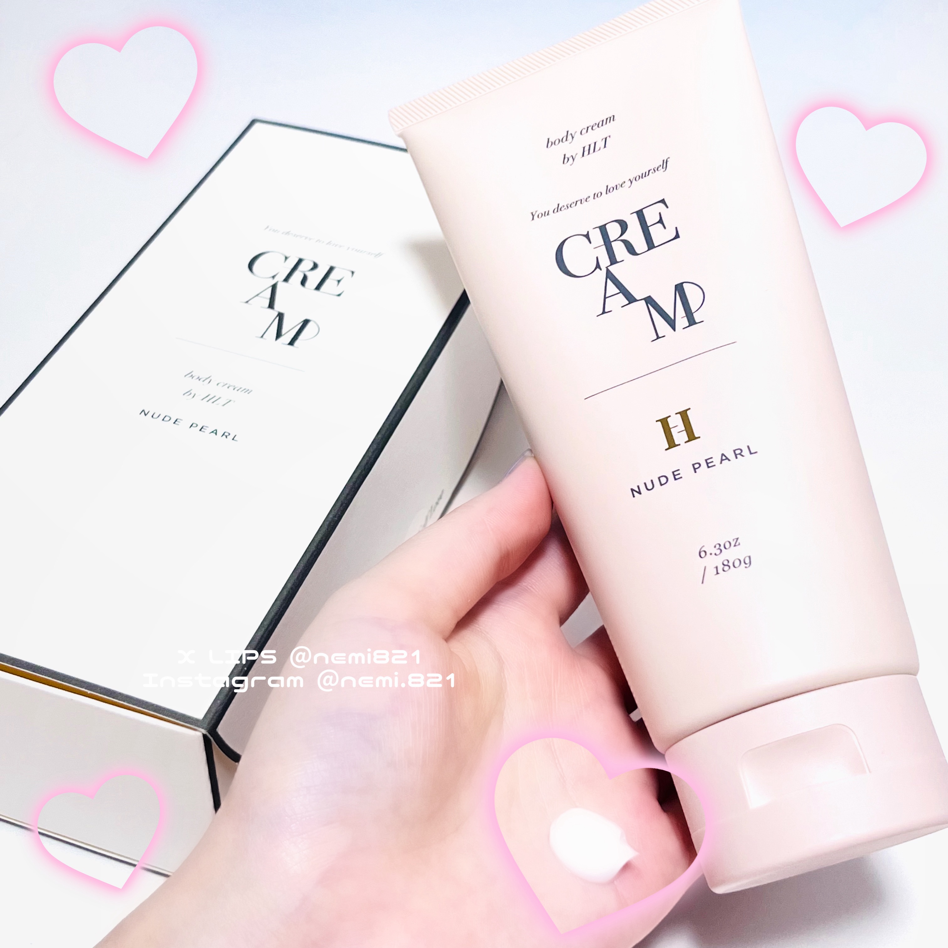 Her lip to BEAUTY センシュアルリッチボディクリームのクチコミ「最近のお気に入り⟡.·

💗Her lip to BEAUTY
HLTセンシュアルリッチ ボデ.....」（3枚目）