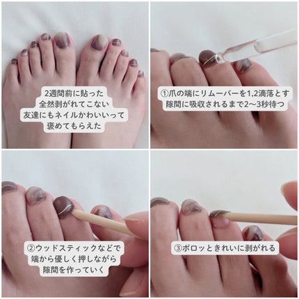 セミキュアジェルネイル(ハンド) ND-173 N Milk Rose (Blooming Collection)/ohora/ネイルシールの画像