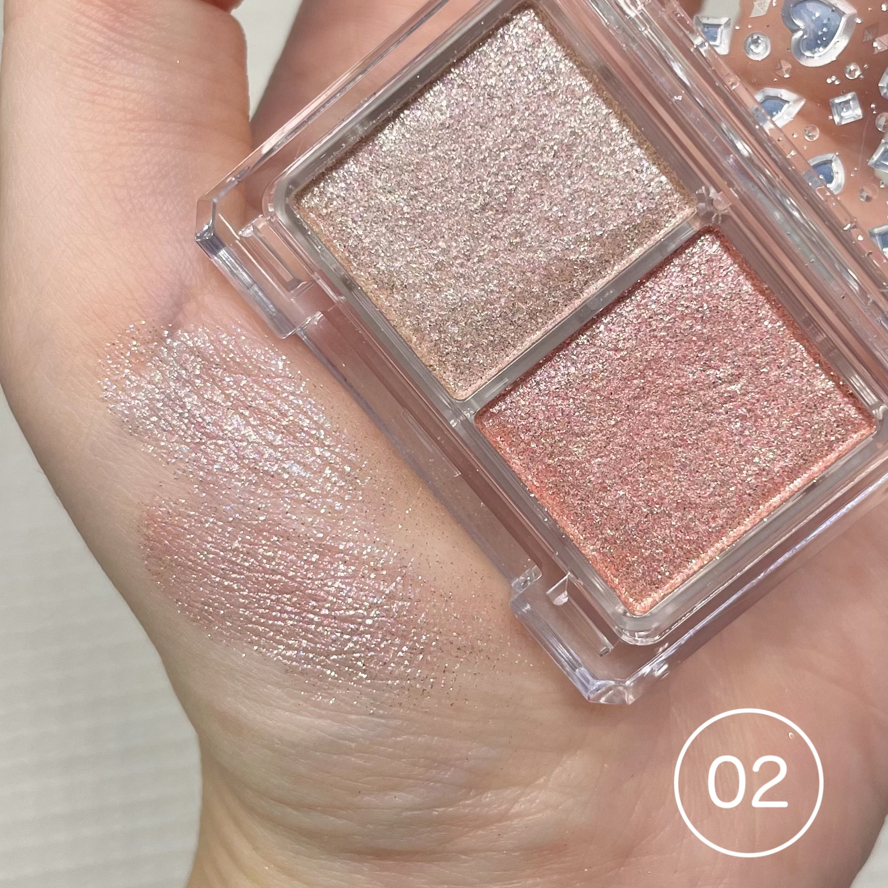 ラメマニア/キャンメイク/アイシャドウを使ったクチコミ（3枚目）