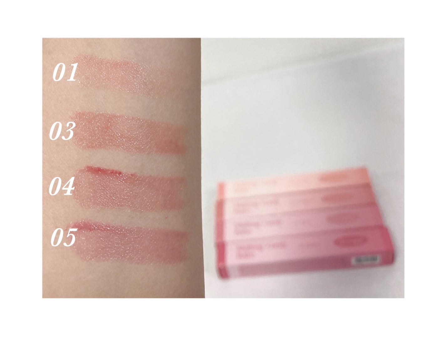 メルティングキャンディーバーム/dasique/口紅を使ったクチコミ(2枚目)