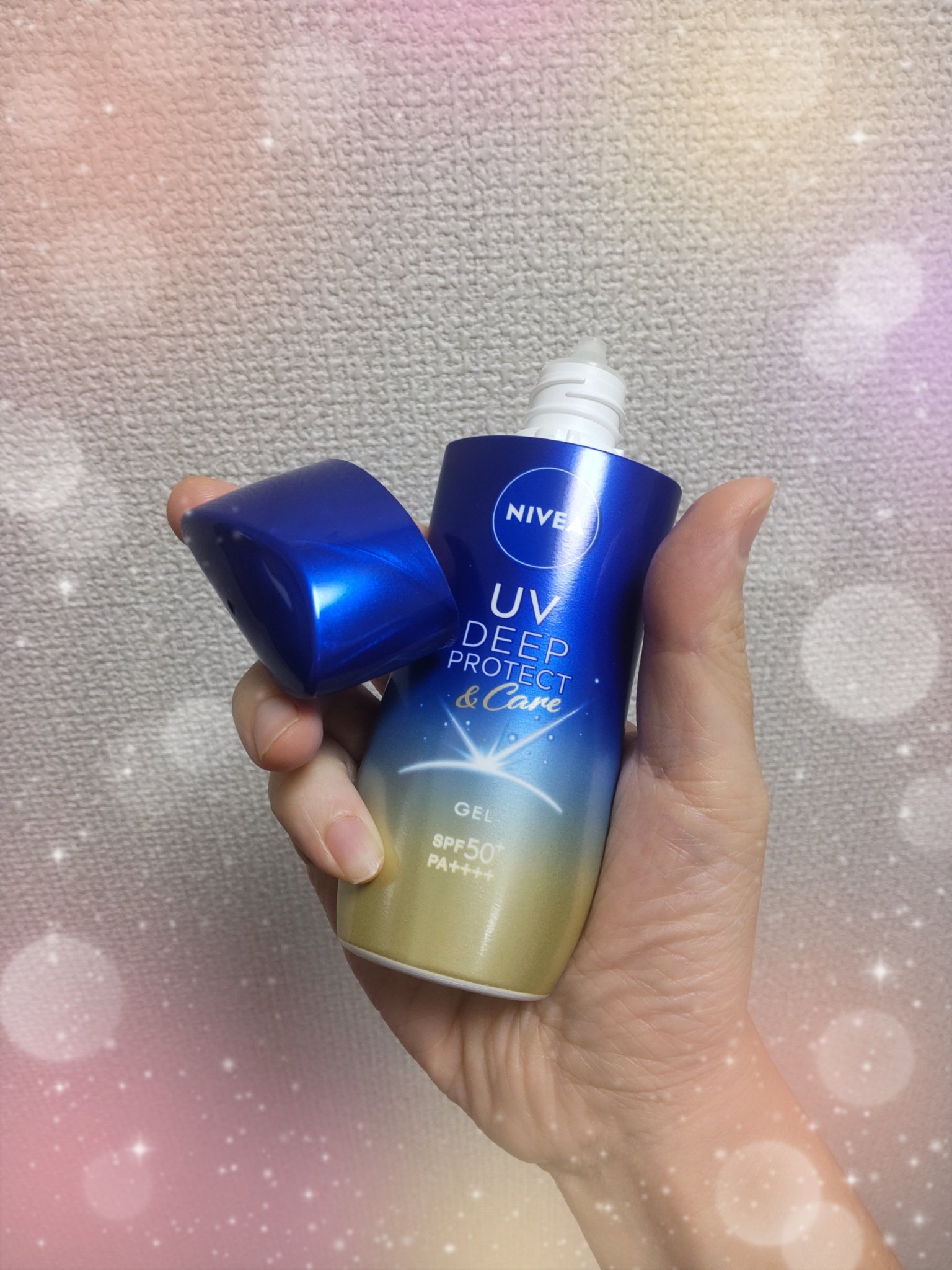 ニベアUV ディープ プロテクト＆ケア ジェル/ニベア/日焼け止めジェルを使ったクチコミ（1枚目）