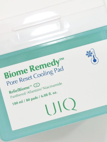 バイオームレメディポアリセットクーリングパッド/UIQ/トナーパッドを使ったクチコミ(6枚目)