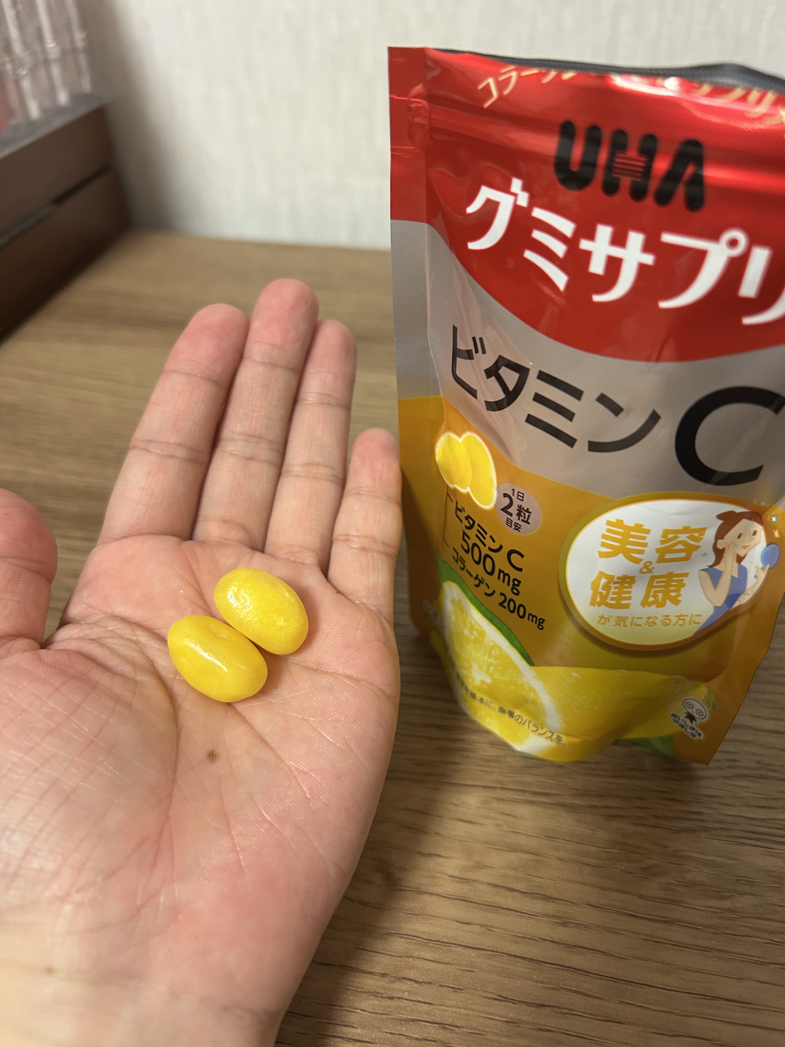 UHAグミサプリ ビタミンC/UHA味覚糖/食品を使ったクチコミ（1枚目）