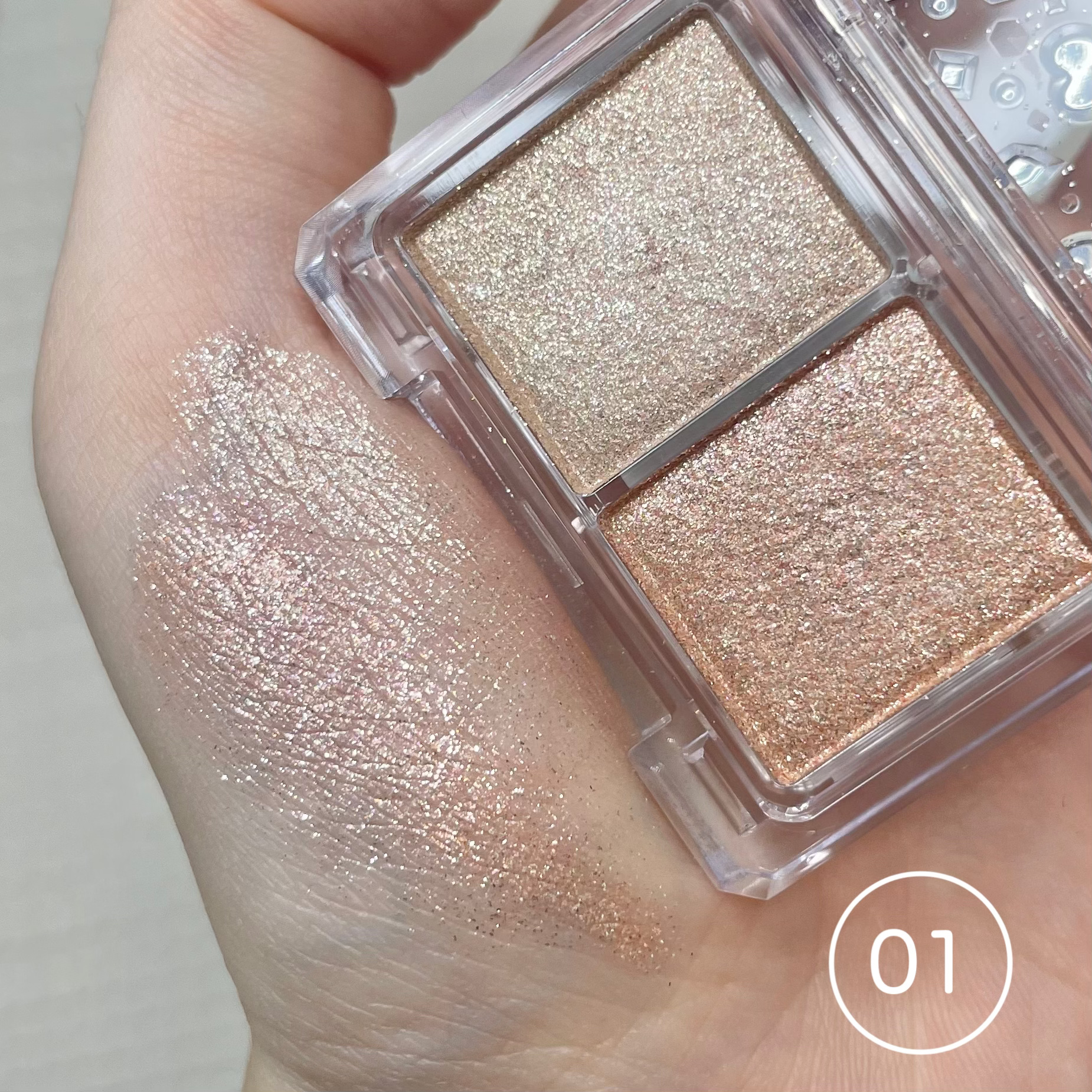 ラメマニア/キャンメイク/アイシャドウを使ったクチコミ（2枚目）