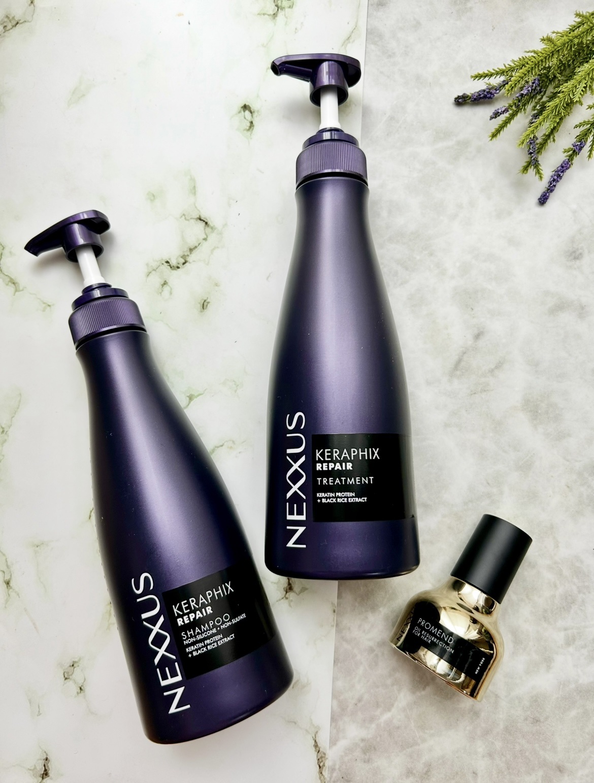 ネクサス プロメンド オイルリザレクション ヘアオイル/NEXXUS(ネクサス)/ヘアオイルを使ったクチコミ（1枚目）