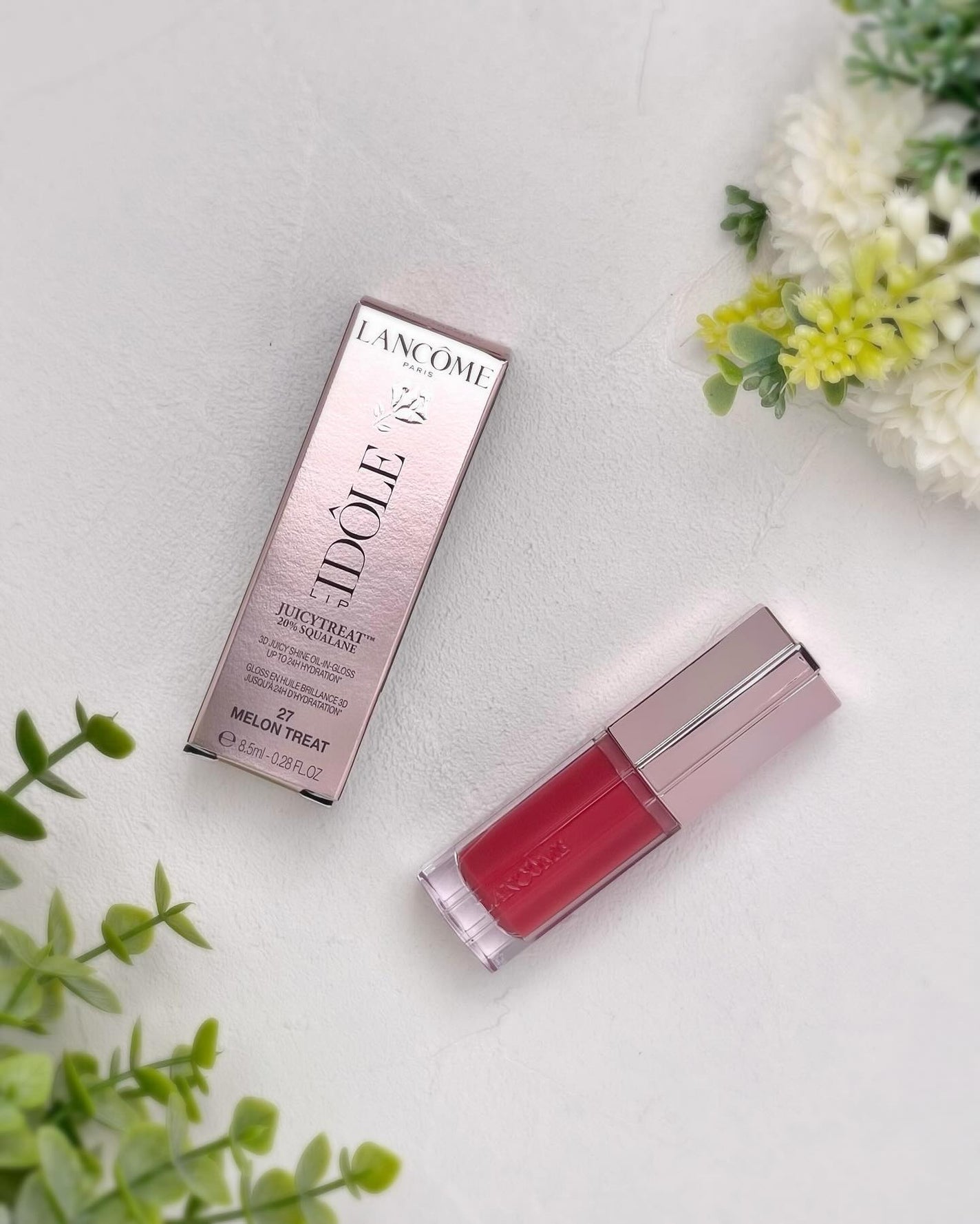 イドル リップ ジューシー トリート/LANCOME/リップグロスを使ったクチコミ(2枚目)