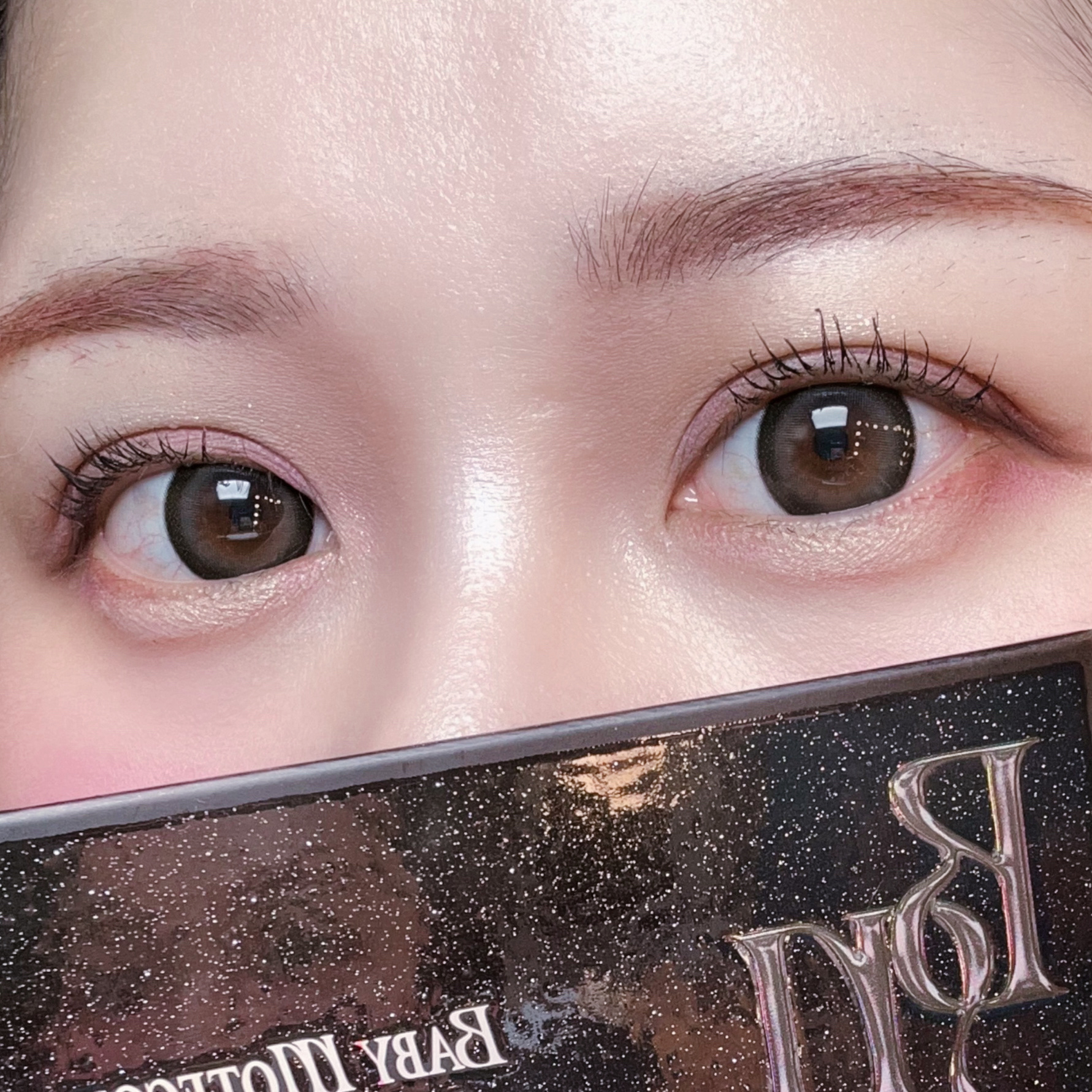 BABY MOTECON Produced By SAKURA/モテコン/ワンデー（１DAY）カラコンを使ったクチコミ（1枚目）