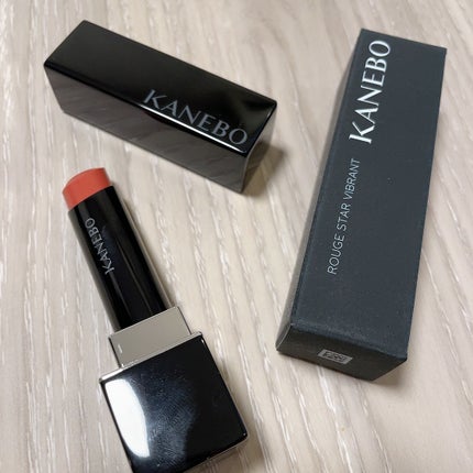 ルージュスターヴァイブラント V06 Heat Red/KANEBO/口紅を使ったクチコミ(1枚目)
