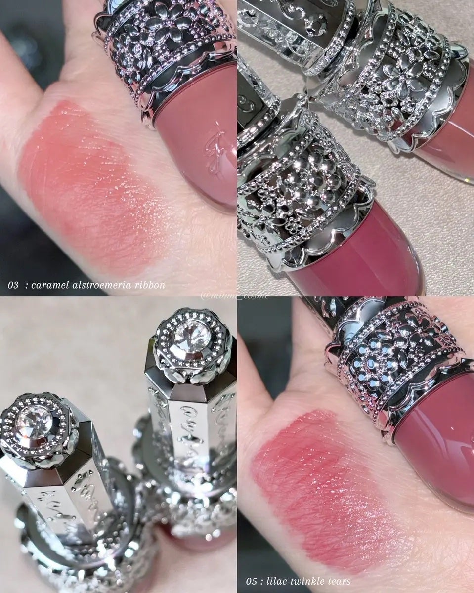 リップラッカー ブルーミングガーランド/JILL STUART/口紅を使ったクチコミ(1枚目)