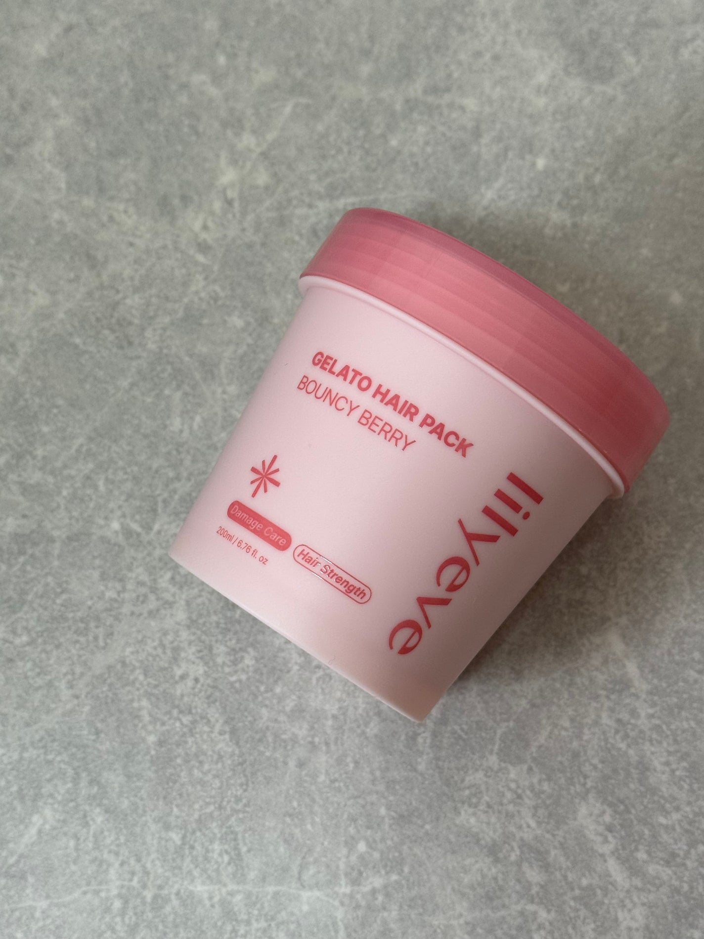 リペアターンジェラートヘアパック バウンシーベリー/リリーイブ/洗い流すヘアトリートメントを使ったクチコミ(1枚目)