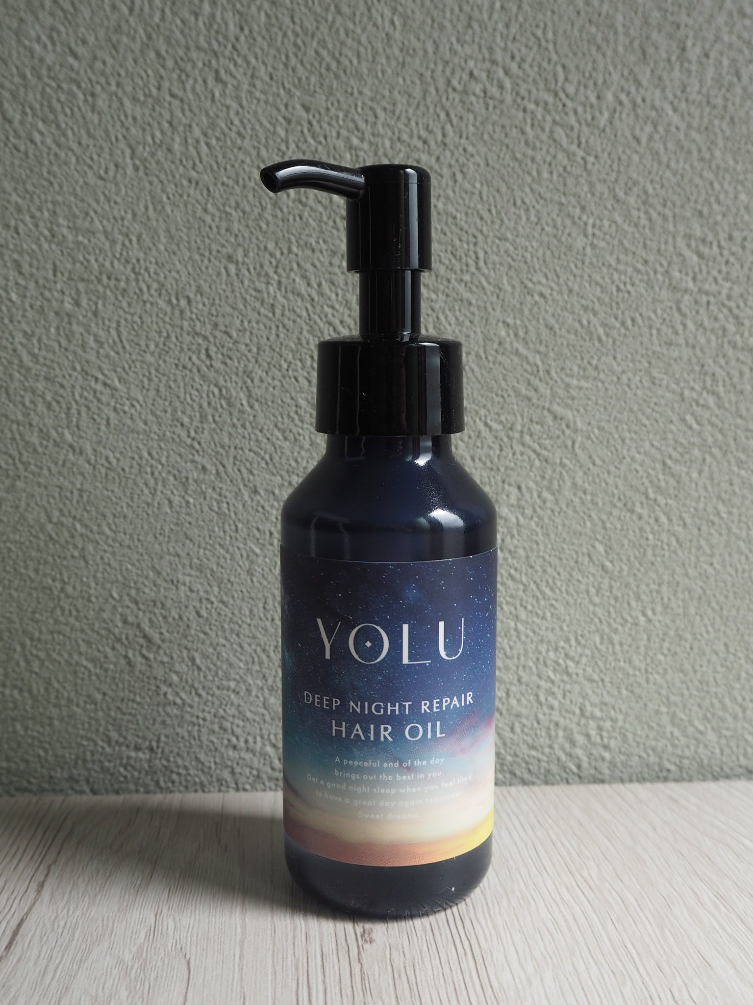 ヨル　ディープナイトリペアヘアオイル/YOLU/ヘアオイルを使ったクチコミ（1枚目）