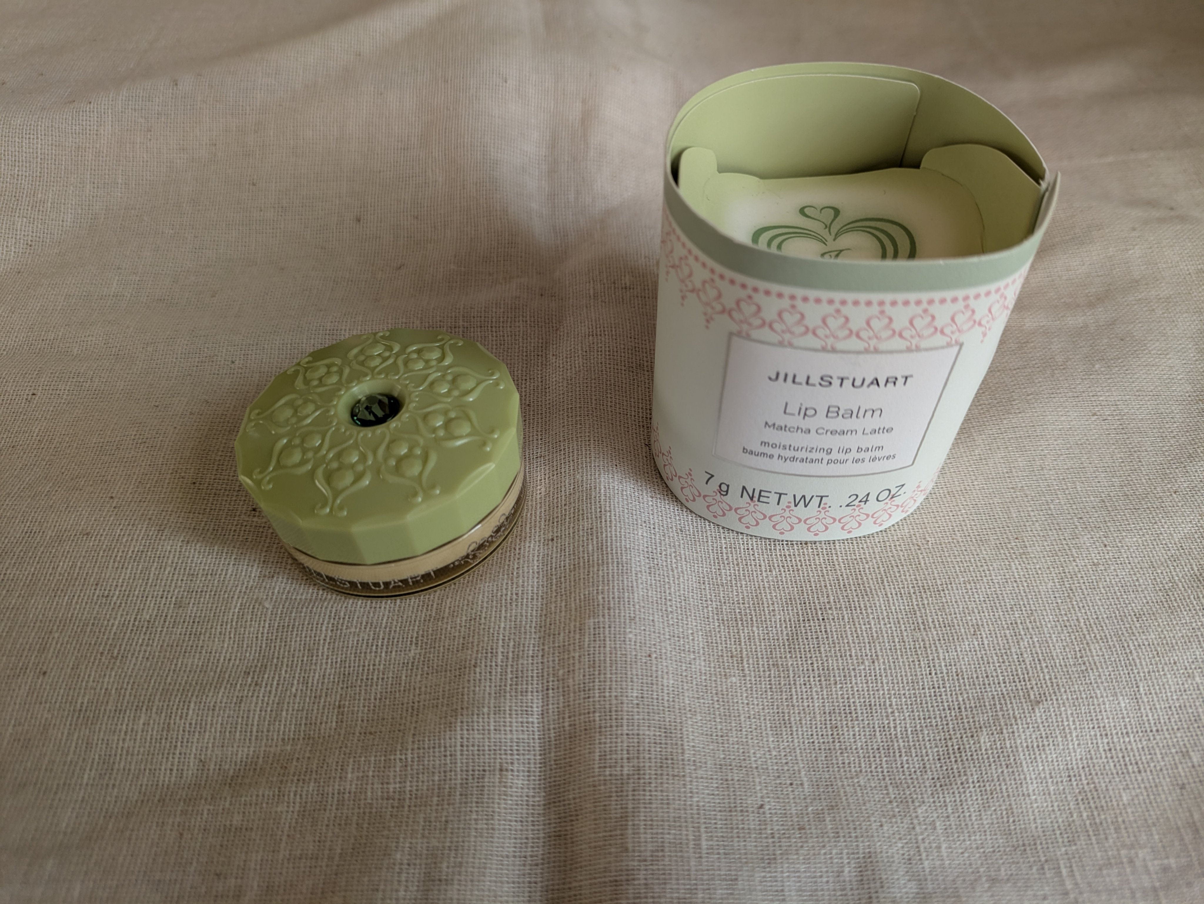 リップバーム マッチャクリームラテ/JILL STUART/リップバームを使ったクチコミ（1枚目）