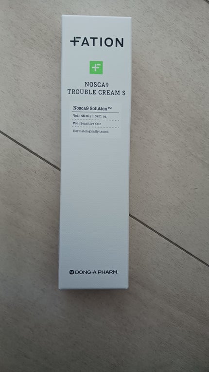 ノスカナイン トラブルクリーム/FATION/フェイスクリームを使ったクチコミ(1枚目)
